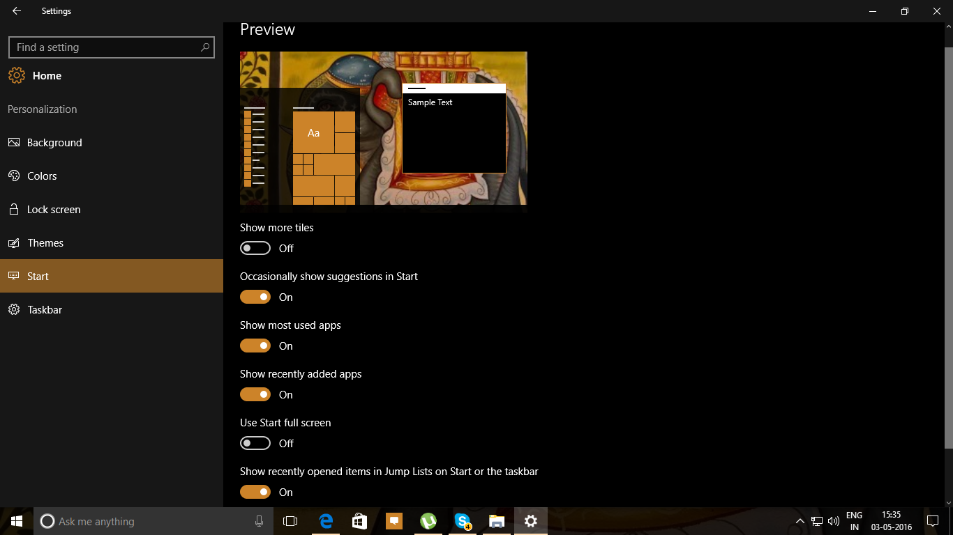 Automatically Change Theme Colour Depending On The Wallpaper