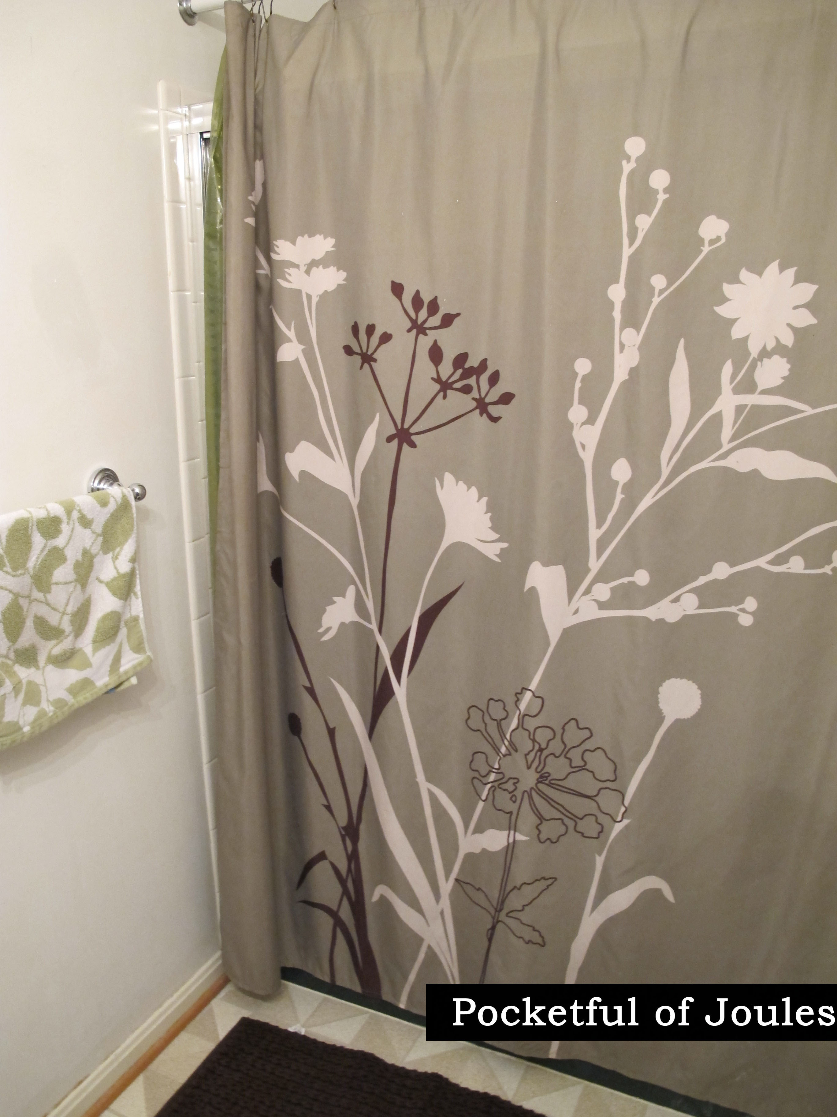 Ugly Bathroom Shower Curtain