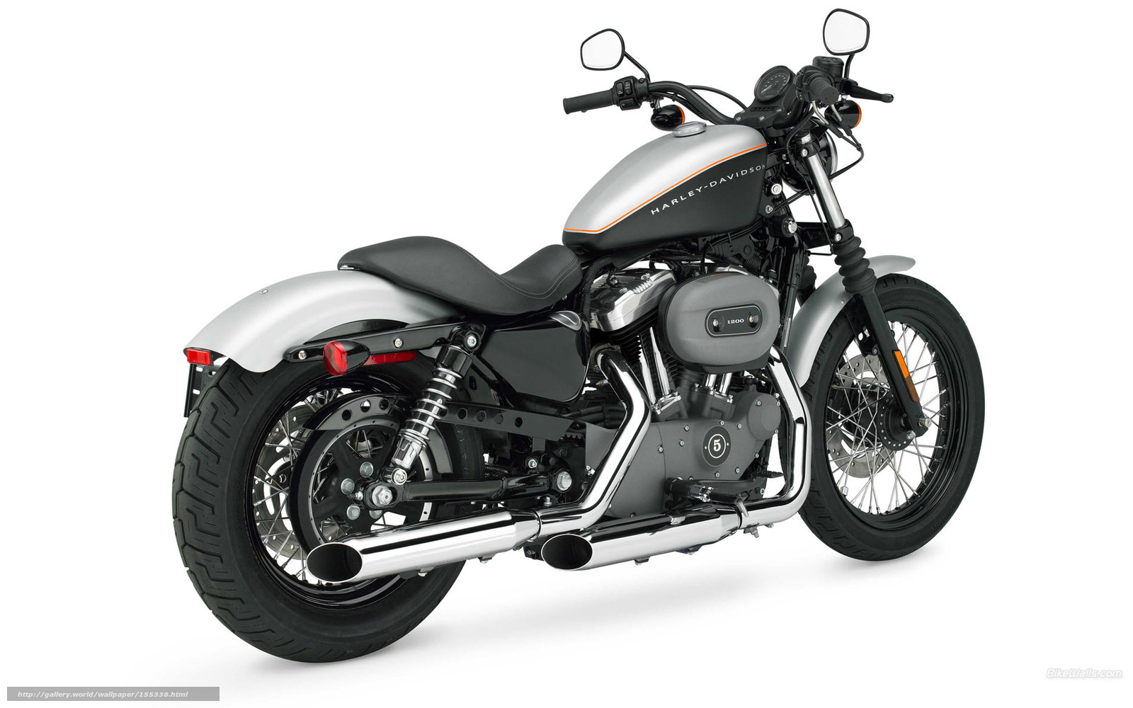 Harley Davidson Xl1200n Sportster Nightster Pics Specs And