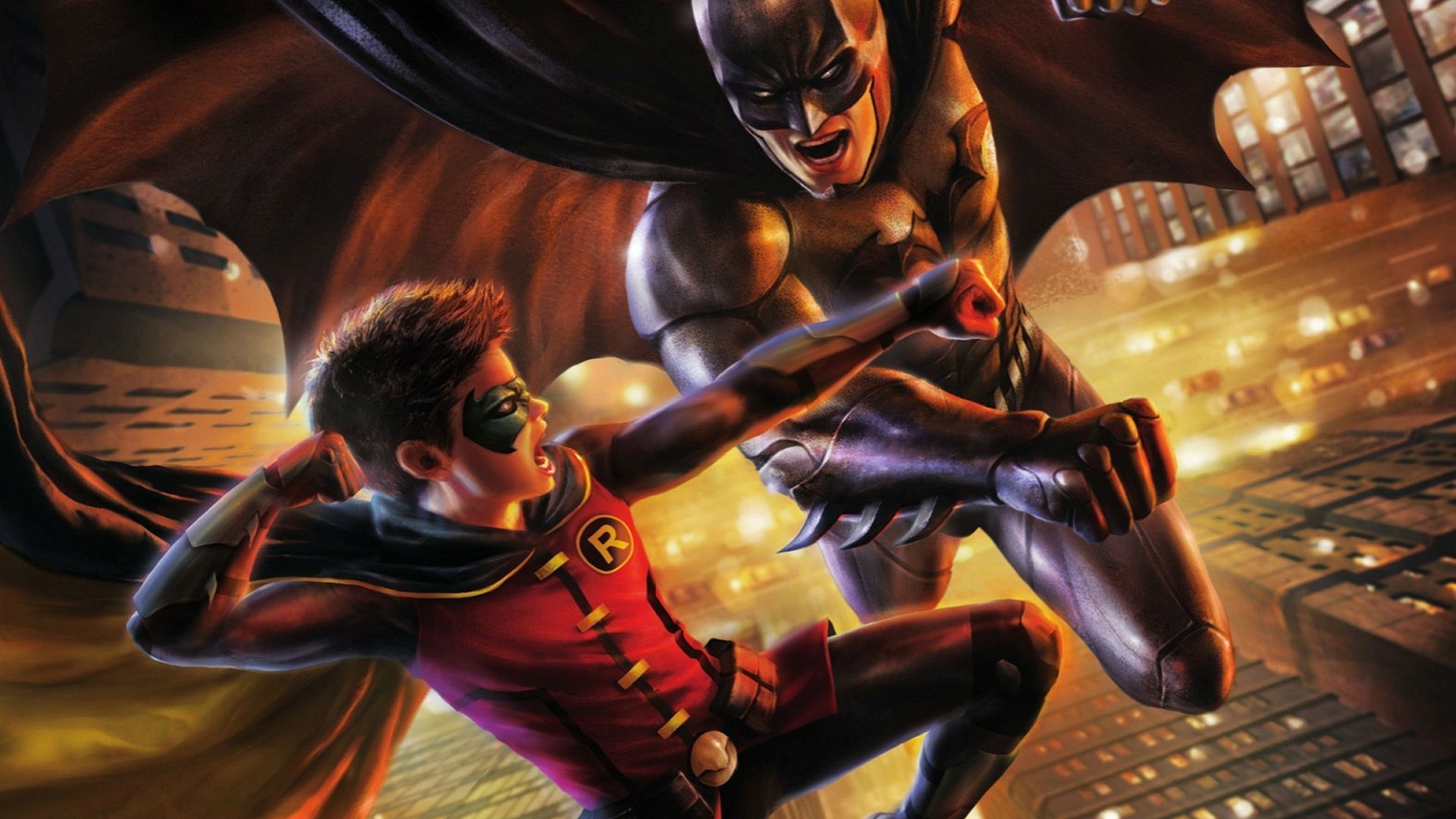 Batman Vs Robin HD Wallpaper Background
