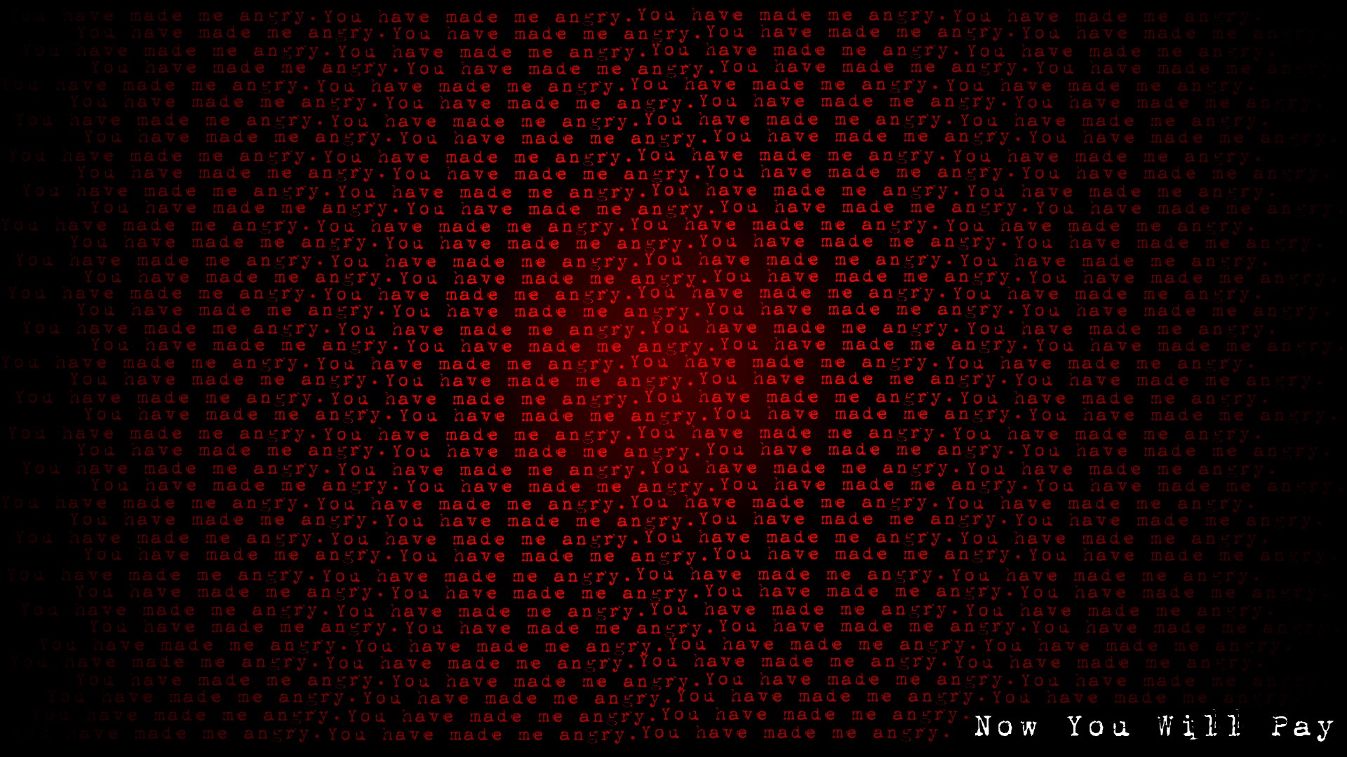 Black Dark Wallpaper Red