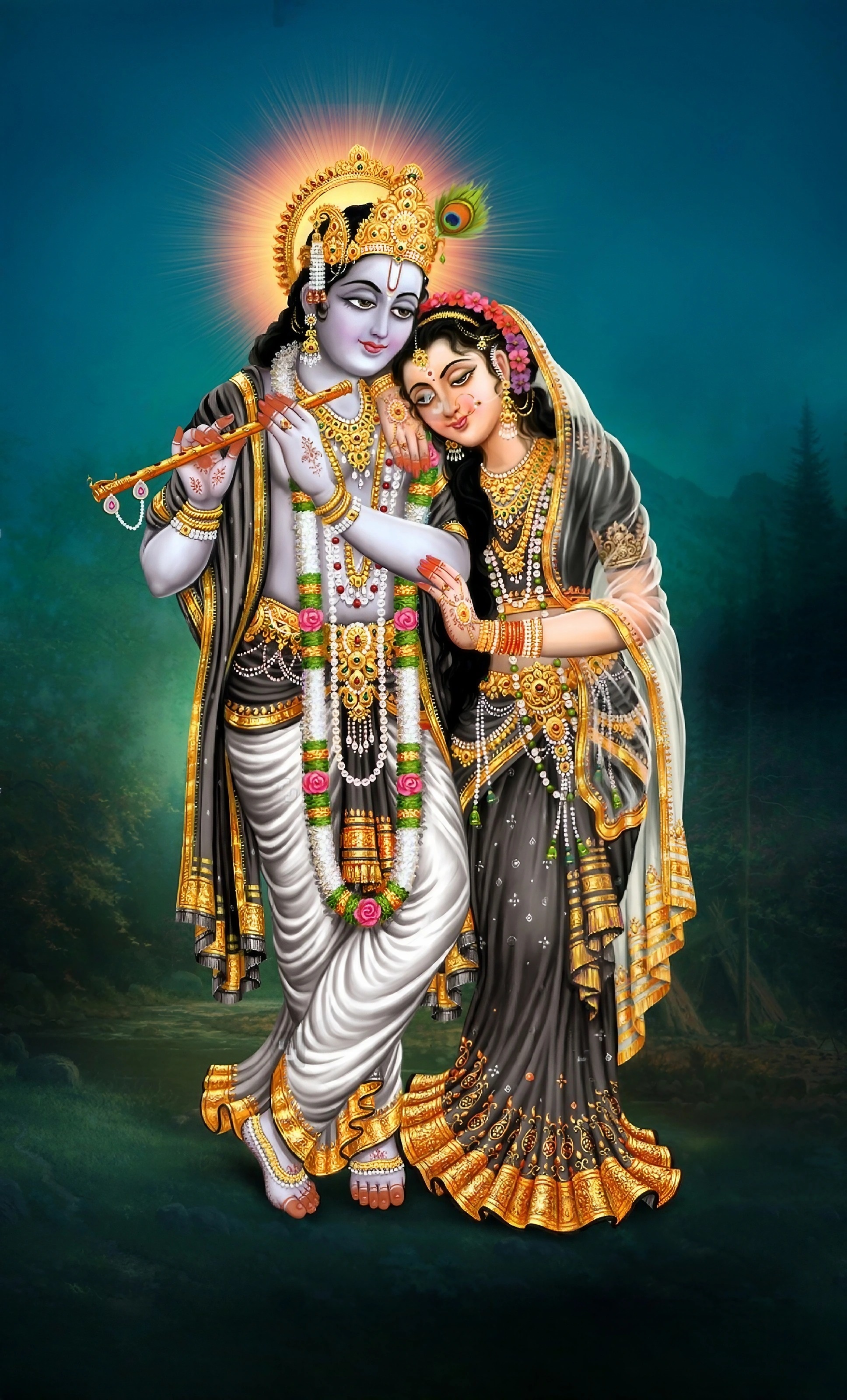 HD Wallpaper 1080p Lord Krishna