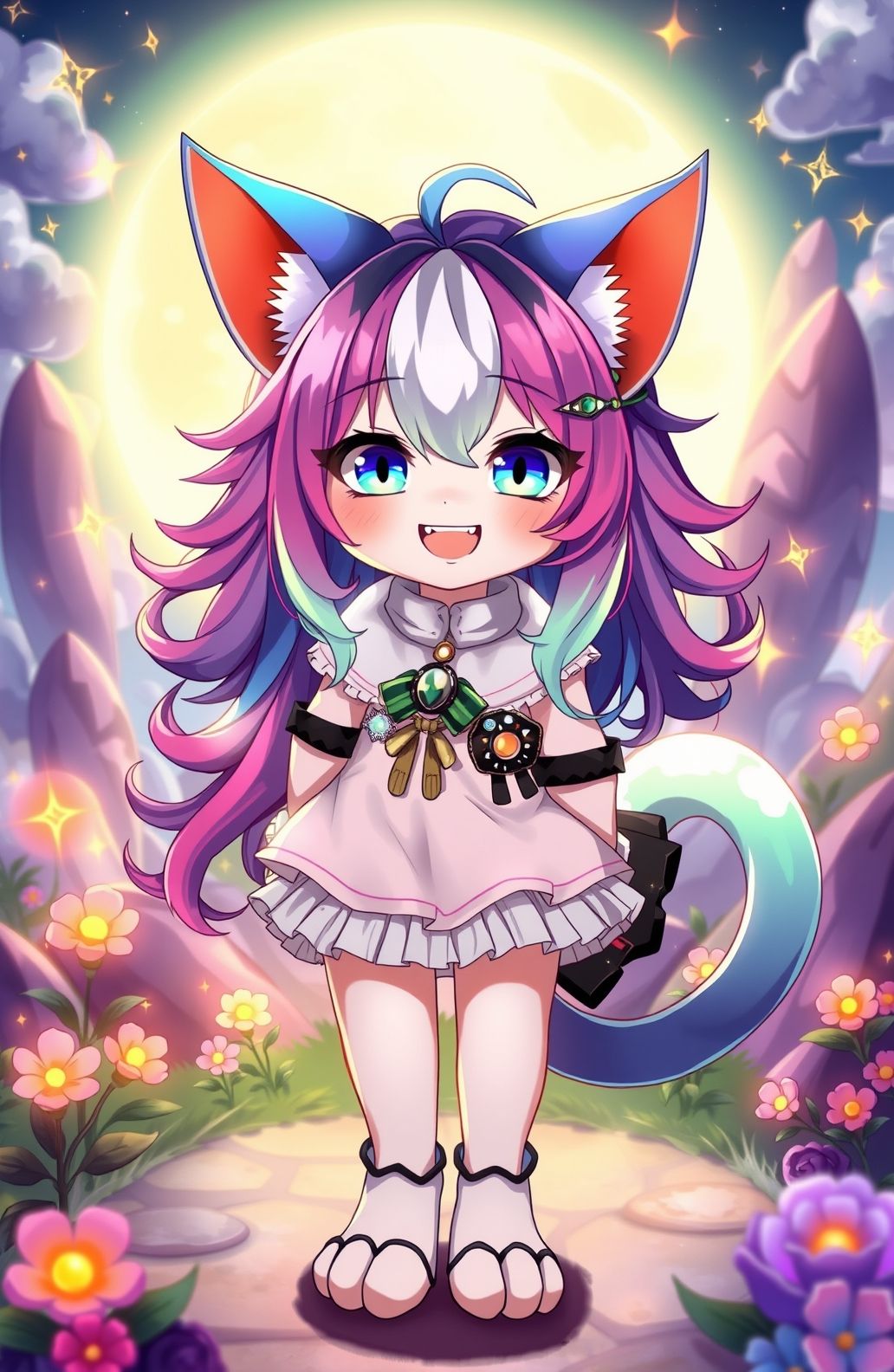 Anime Cat Girl Wallpaper