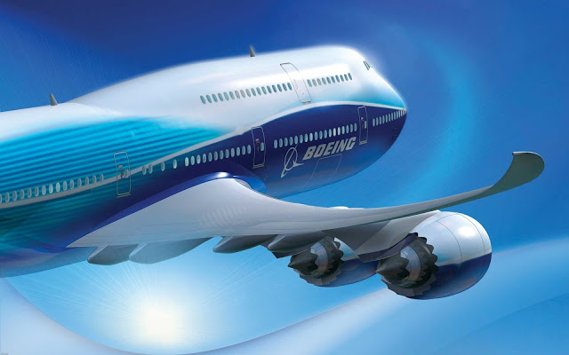 Airplane Boeing Full HD Desktop Wallpaper 1080p