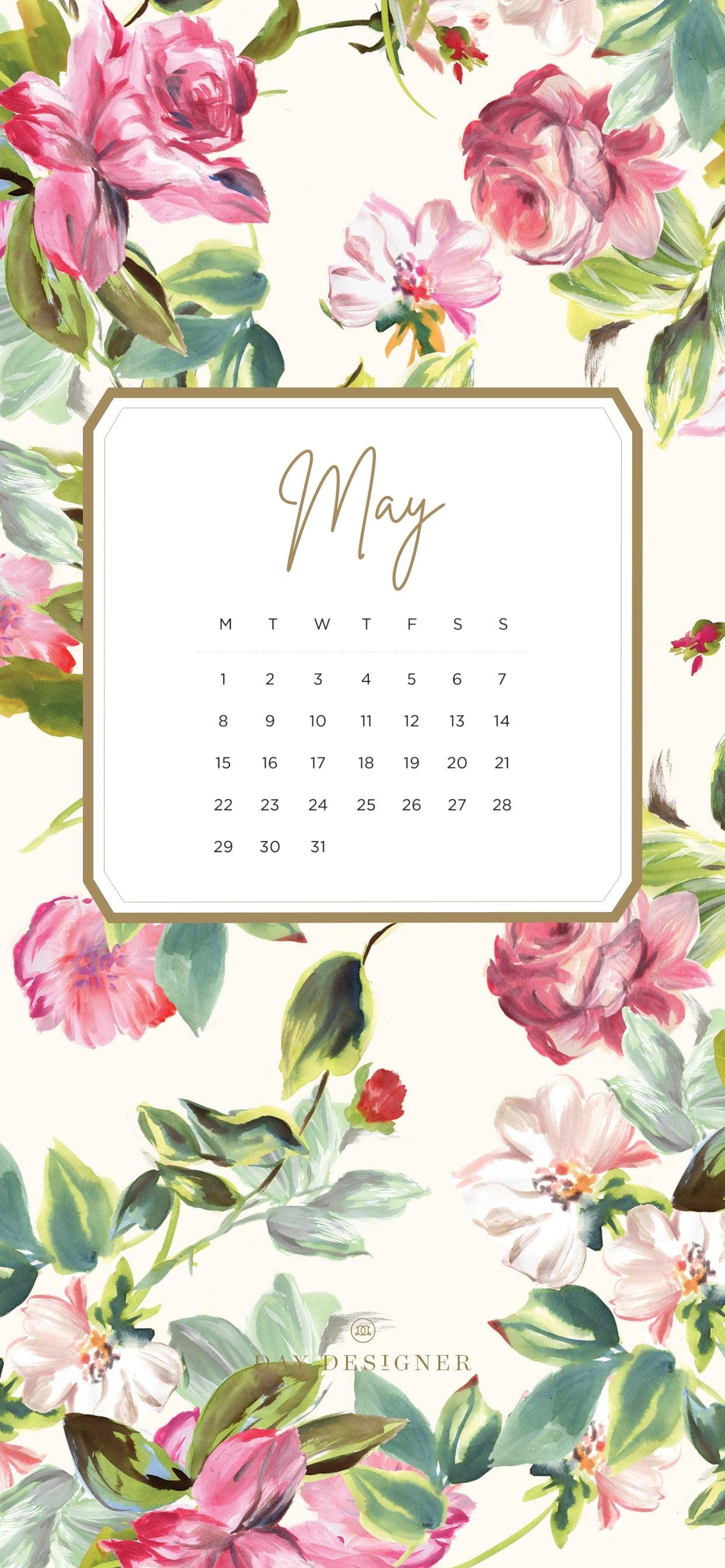 Digital Calendar Wallpaper Day Designer