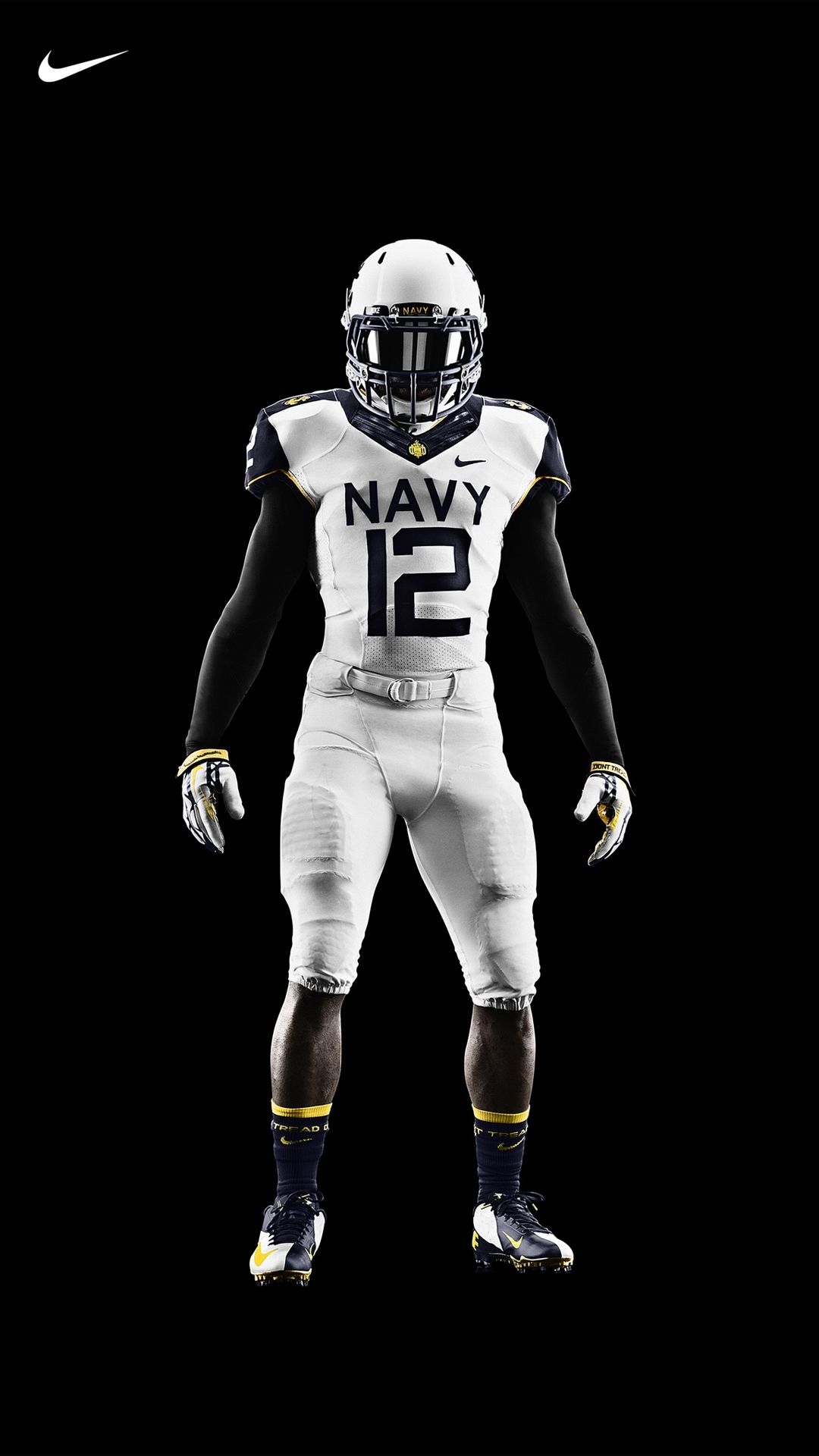 Navy Football iPhone Wallpaper New