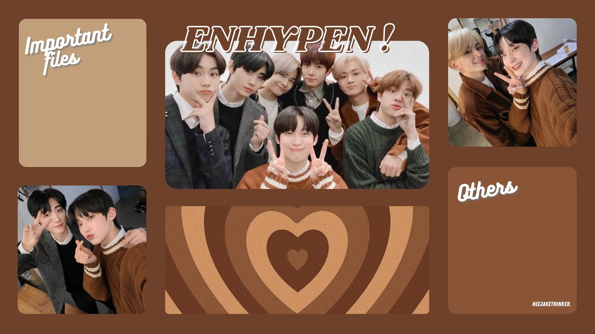 Enhypen Desktop Wallpaper Cr