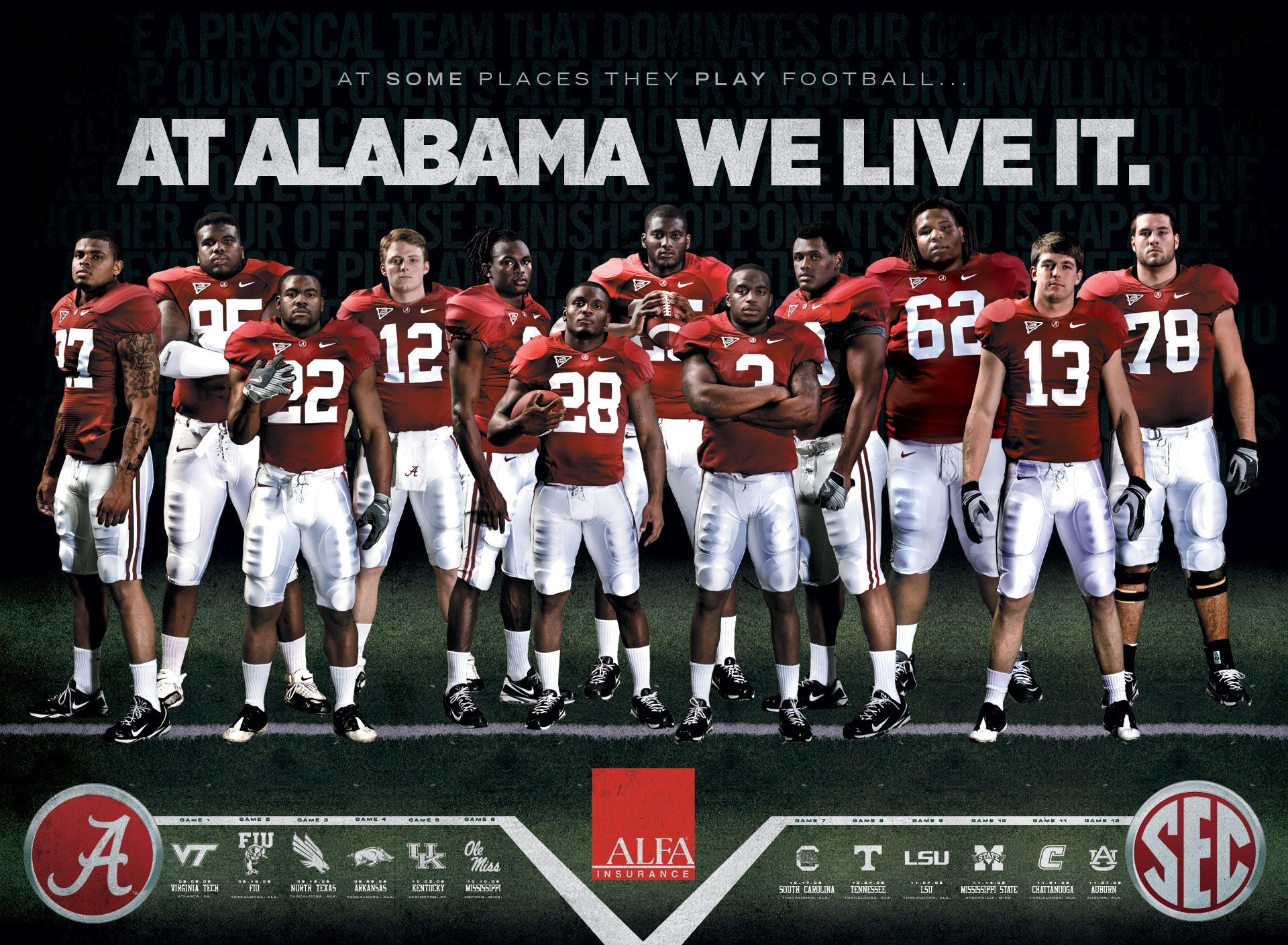 50 Alabama Football 2015 Schedule Wallpaper On Wallpapersafari