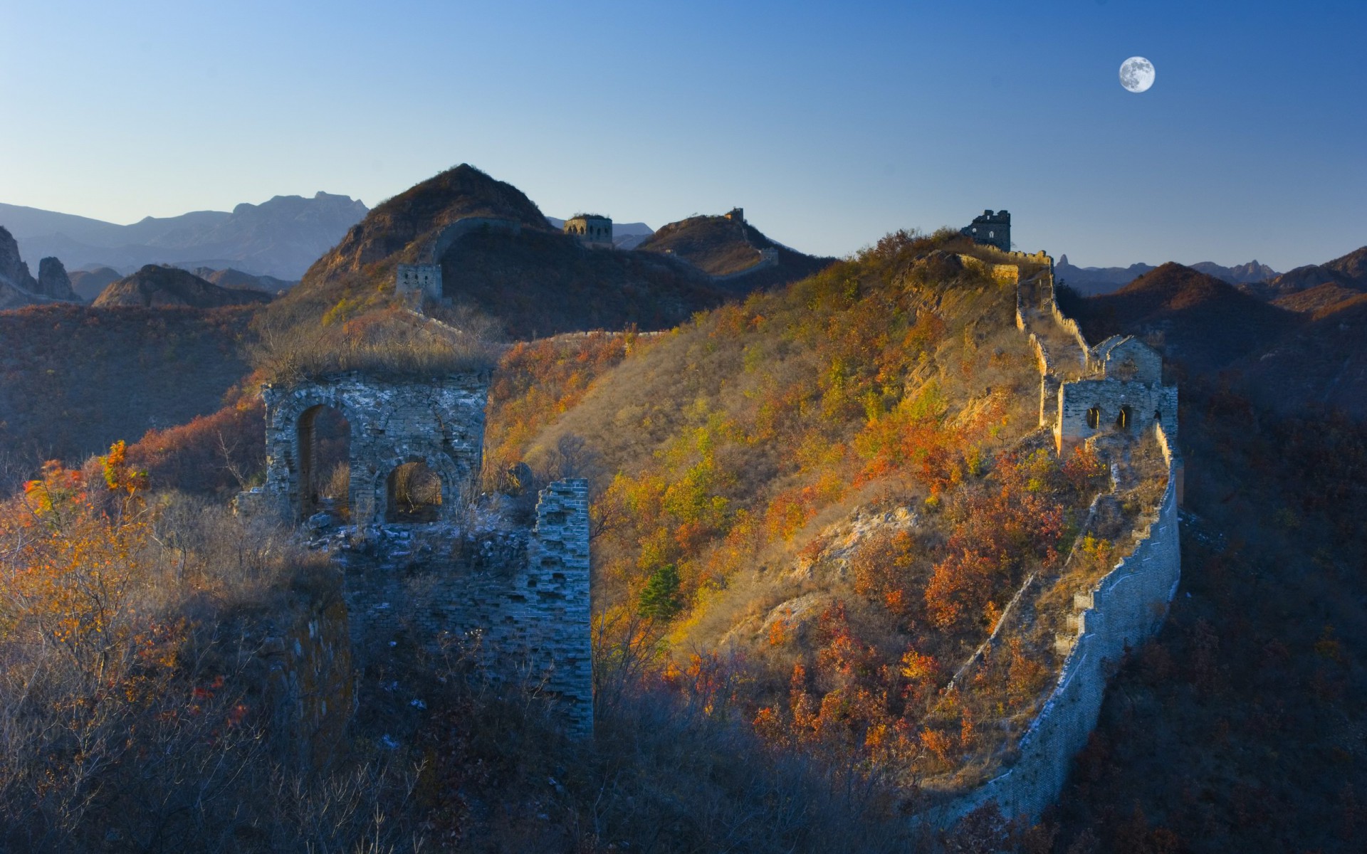 Great Wall Of China Thirteen Wallpaper