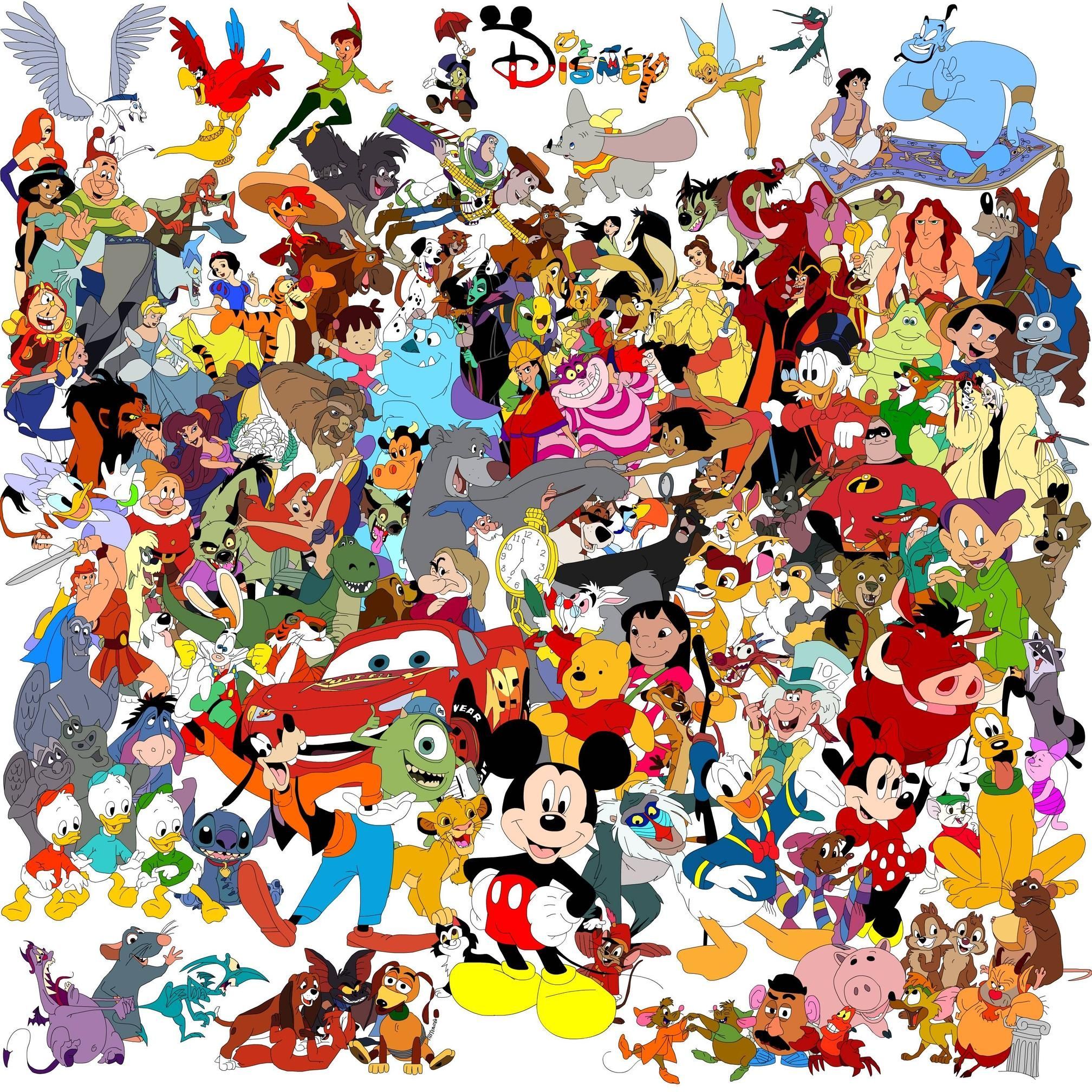Disney Characters Wallpaper On
