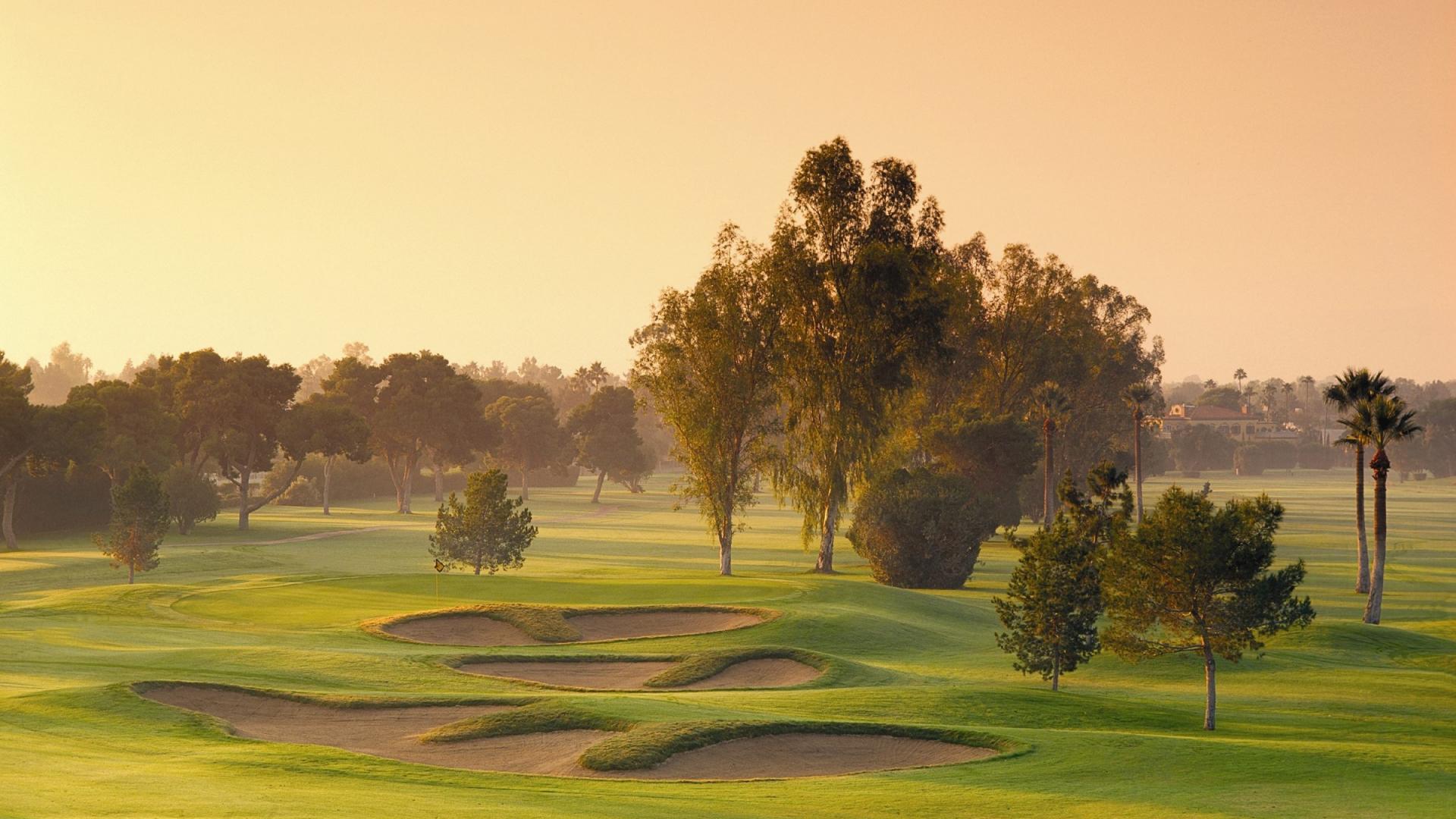 Golf Course HD Wallpaper In Many Size Availability From