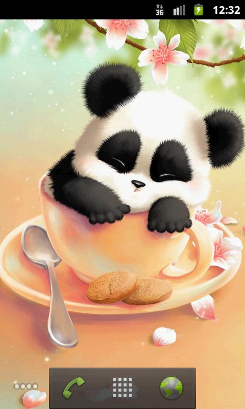 Free download Sleepy Panda Wallpaper Android Apps on Google Play [480x800]  for your Desktop, Mobile & Tablet | Explore 47+ Anime Panda Wallpaper | Red  Panda Wallpaper, Cute Panda Wallpapers, Panda Wallpaper