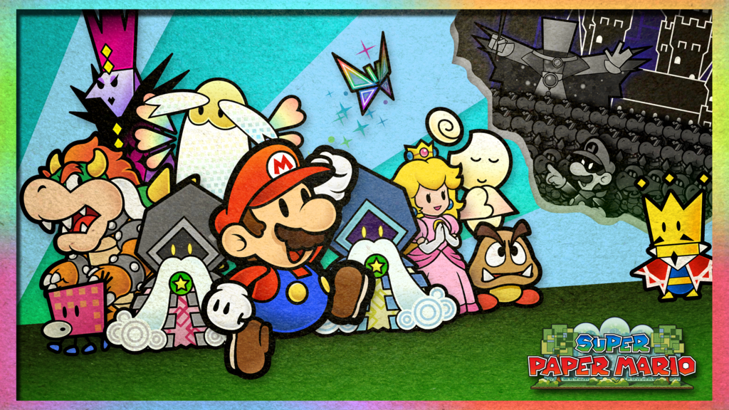Super Paper Mario Wallpaper By Fawfulthegreat64