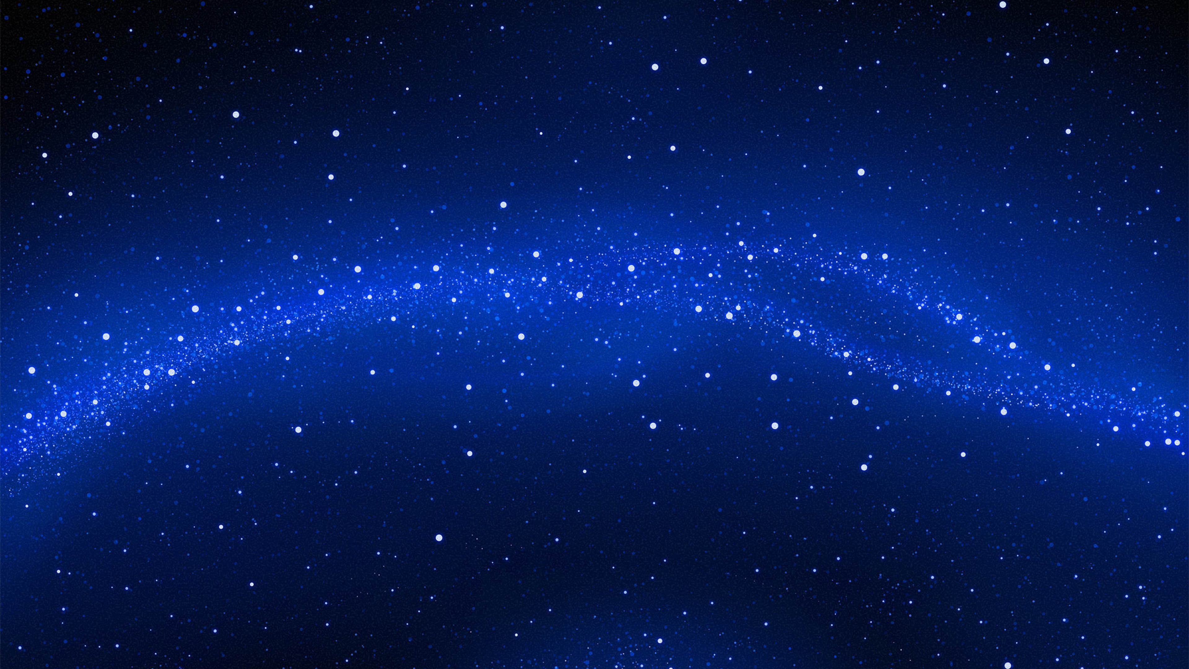 Wallpaper Space Stars Blue Background 4k Ultra HD