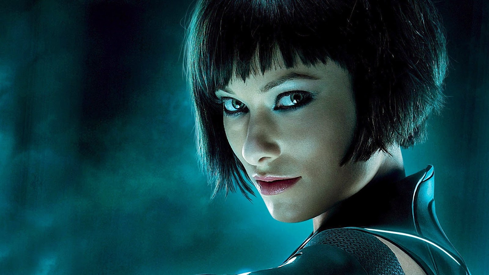 BestWall olivia wilde as quorra tron legacy wallpapers