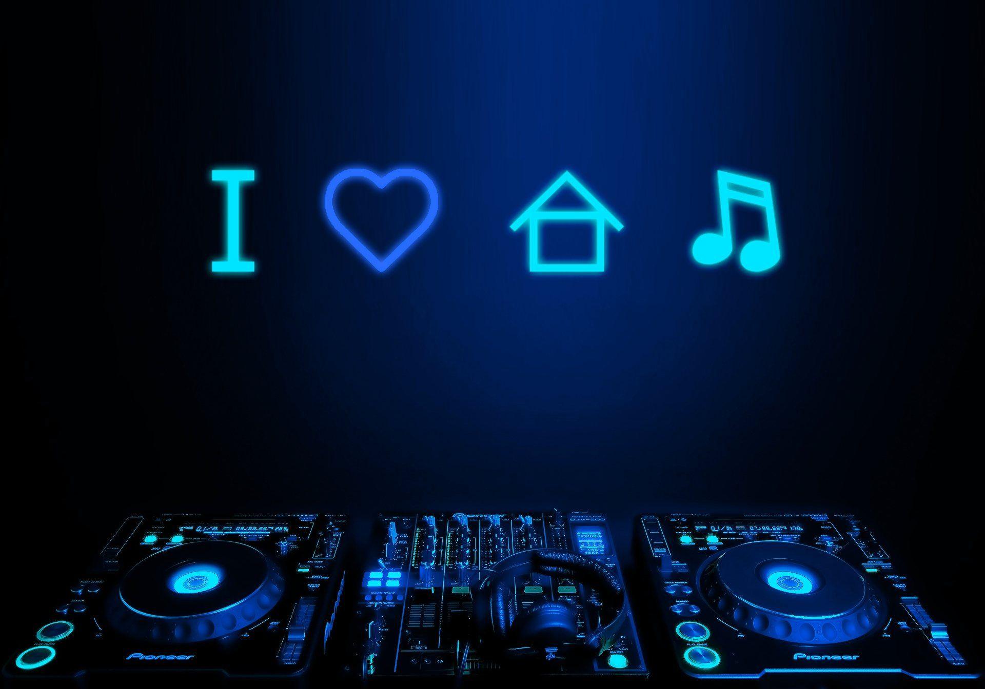 I Love House Music Wallpapers  Top Free I Love House Music Backgrounds   WallpaperAccess