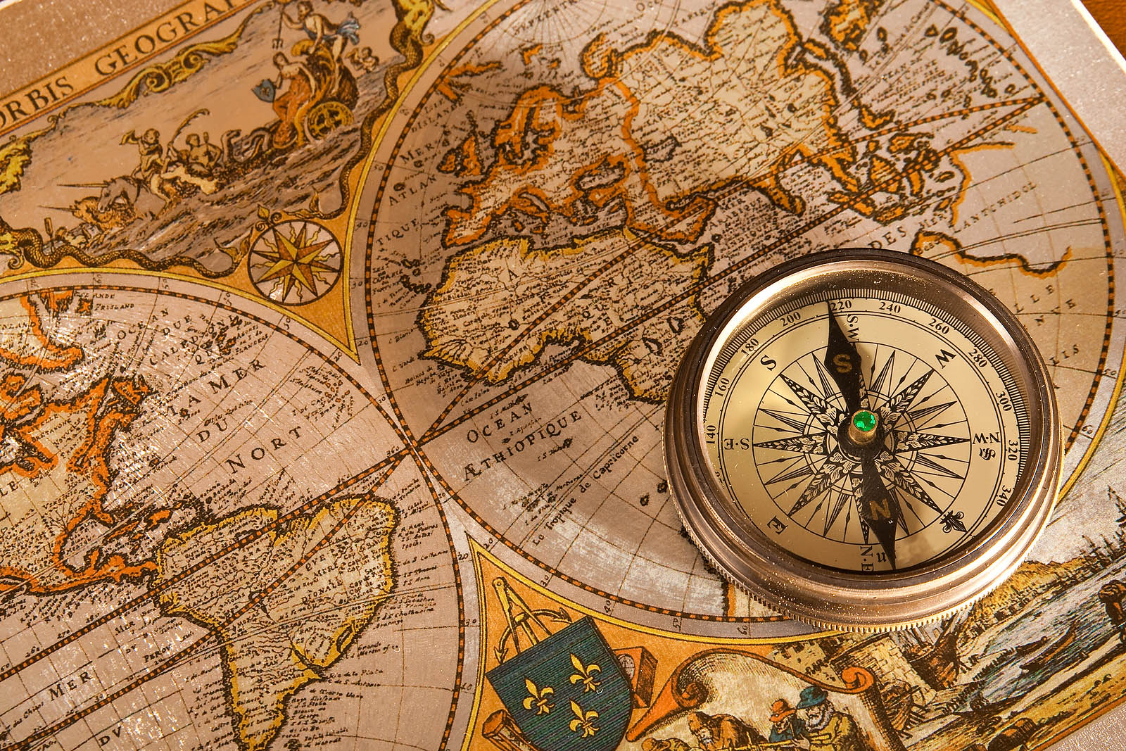 Old World Maps Wallpaper Map HD