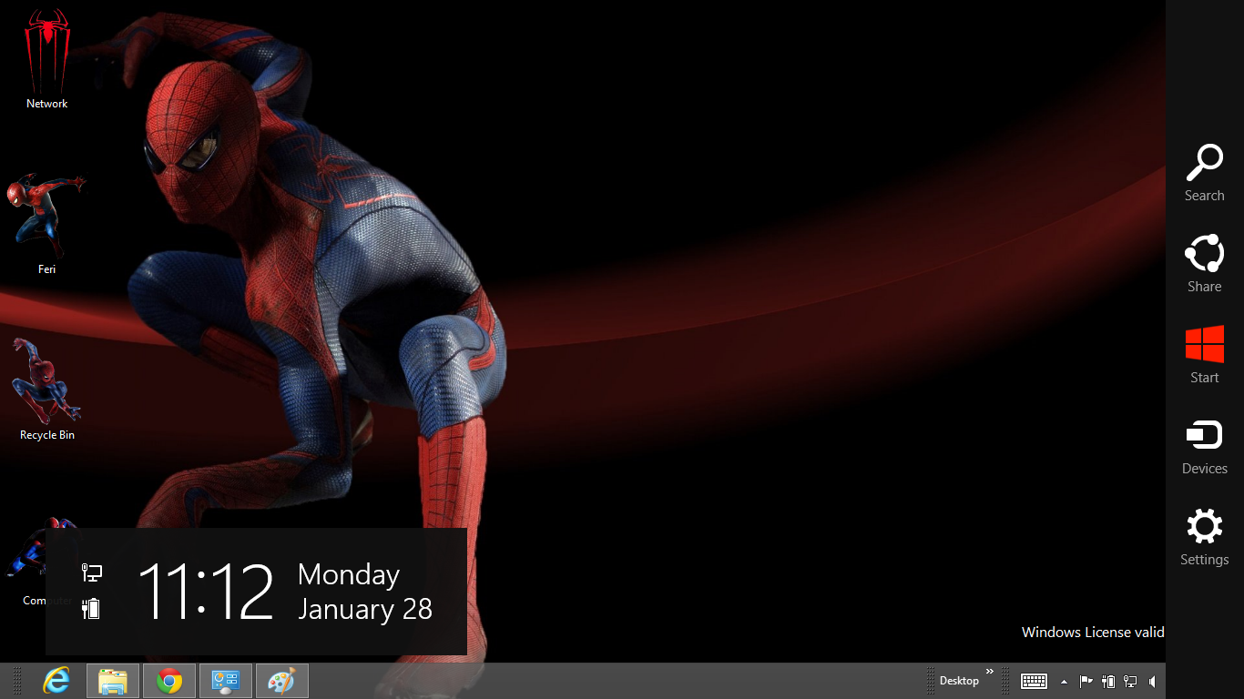 The Amazing Spiderman Windows Theme Auto Design Tech