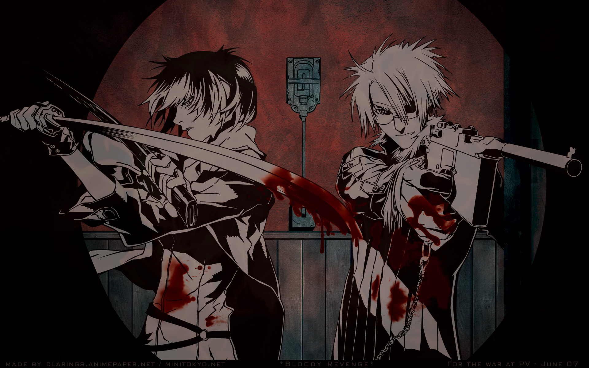 Dogs Bullets And Carnage Haine Rammsteiner Naoto Fuyumine Wallpaper