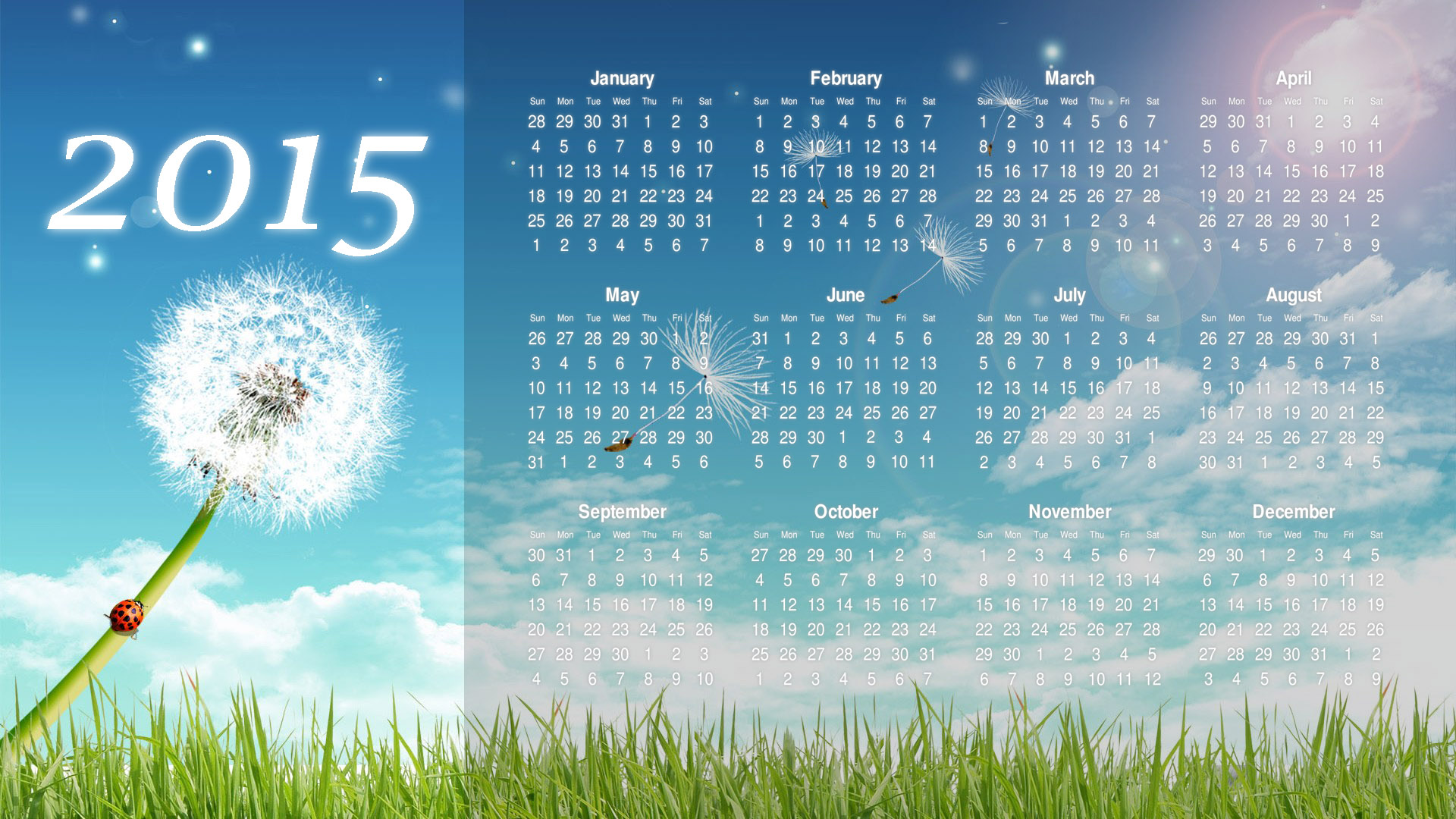 2015 Calendar HD Wallpapers Download Free Desktop Wallpaper Images