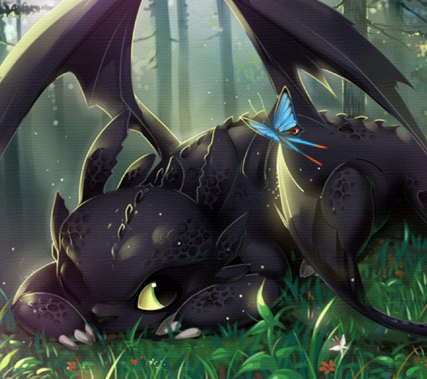 🔥 Free download I love Toothless H2TYD2 The Game Huntress [1440x1280 ...