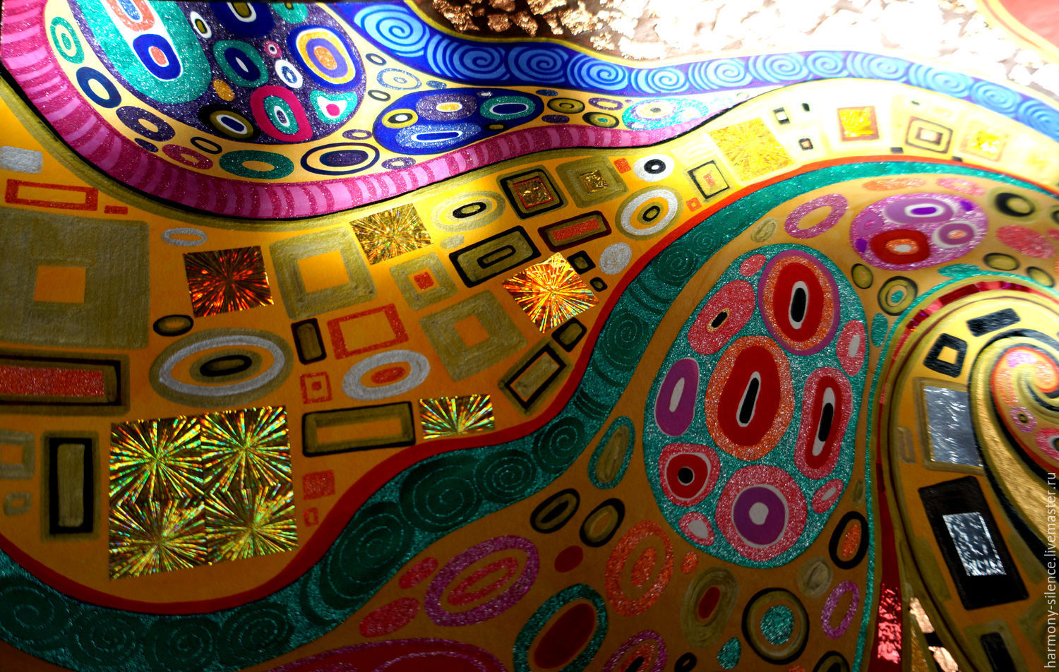 Go To Image Gustav Klimt Abstract HD Wallpaper