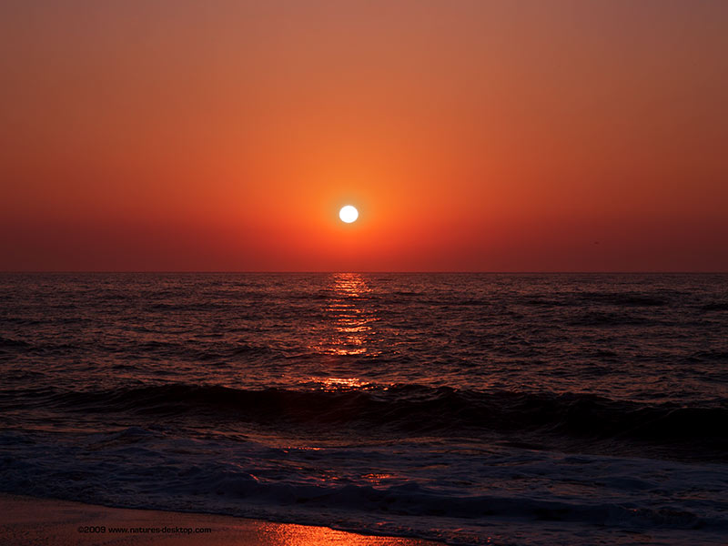 Corona Beach Wallpaper Desktop Sunrise