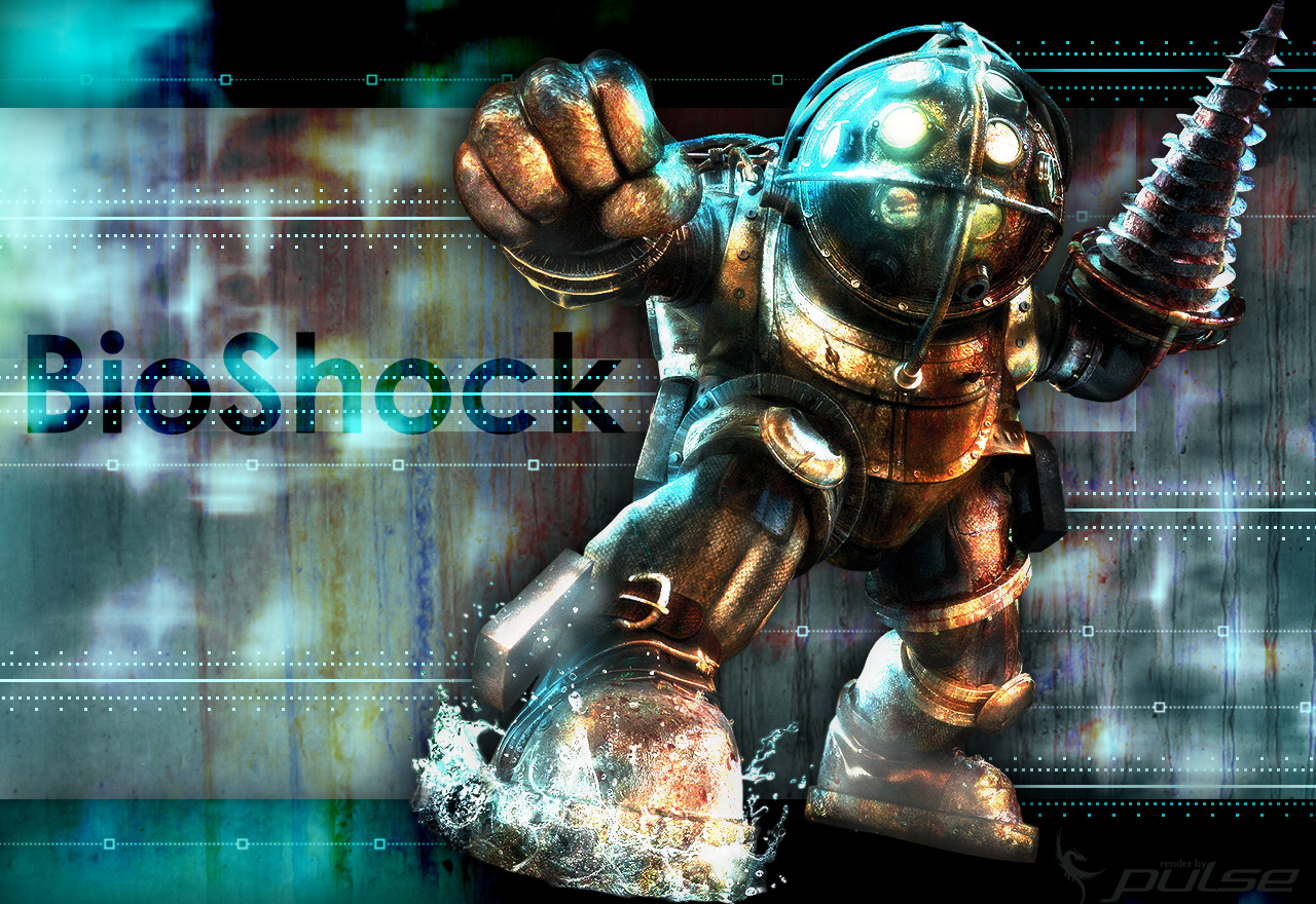 Bioshock Big Daddy Wallpaper by YamanakaAngel on