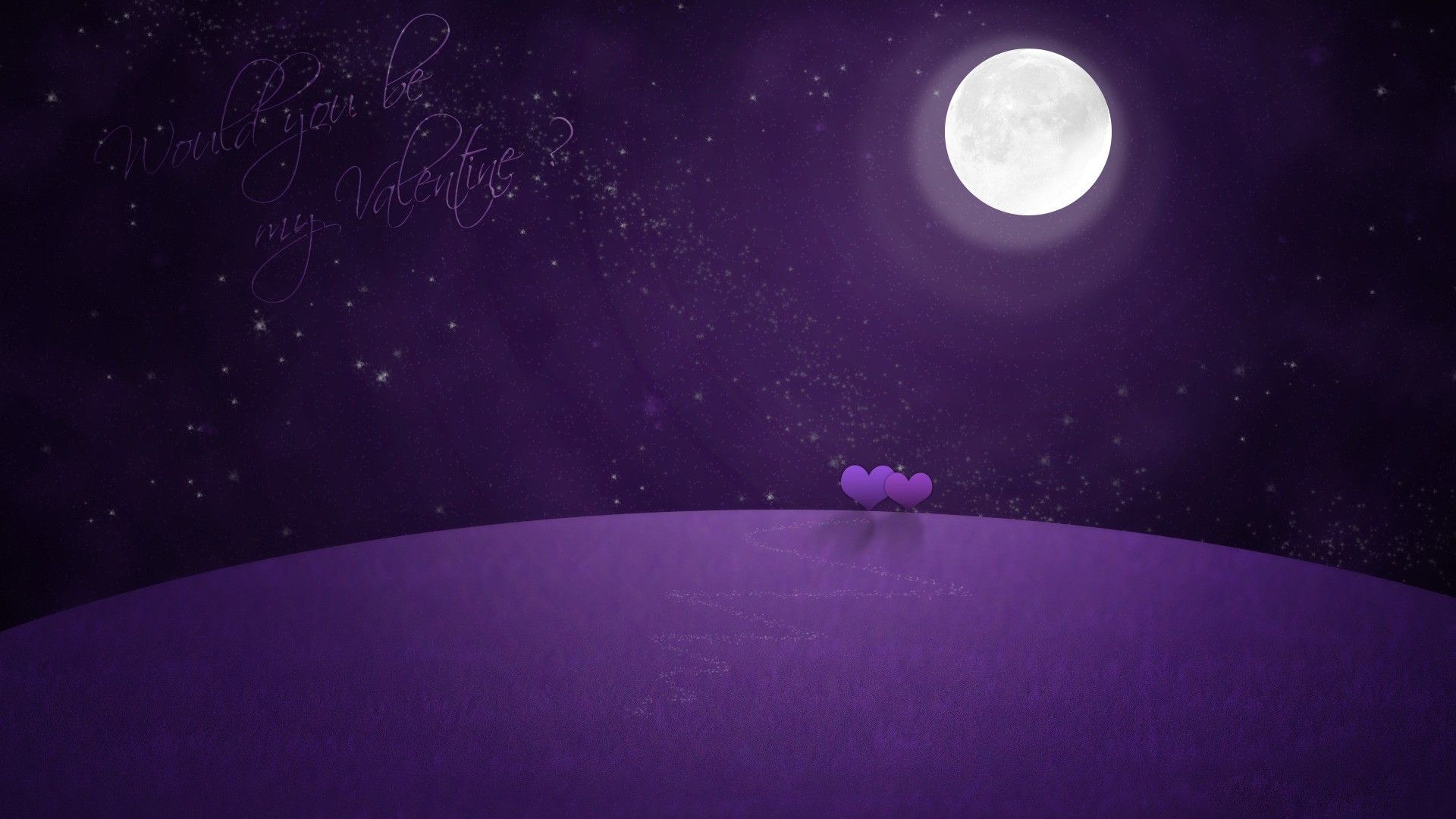 Valentines Day Purple Violet HD Wallpaper FullHDwpp Full
