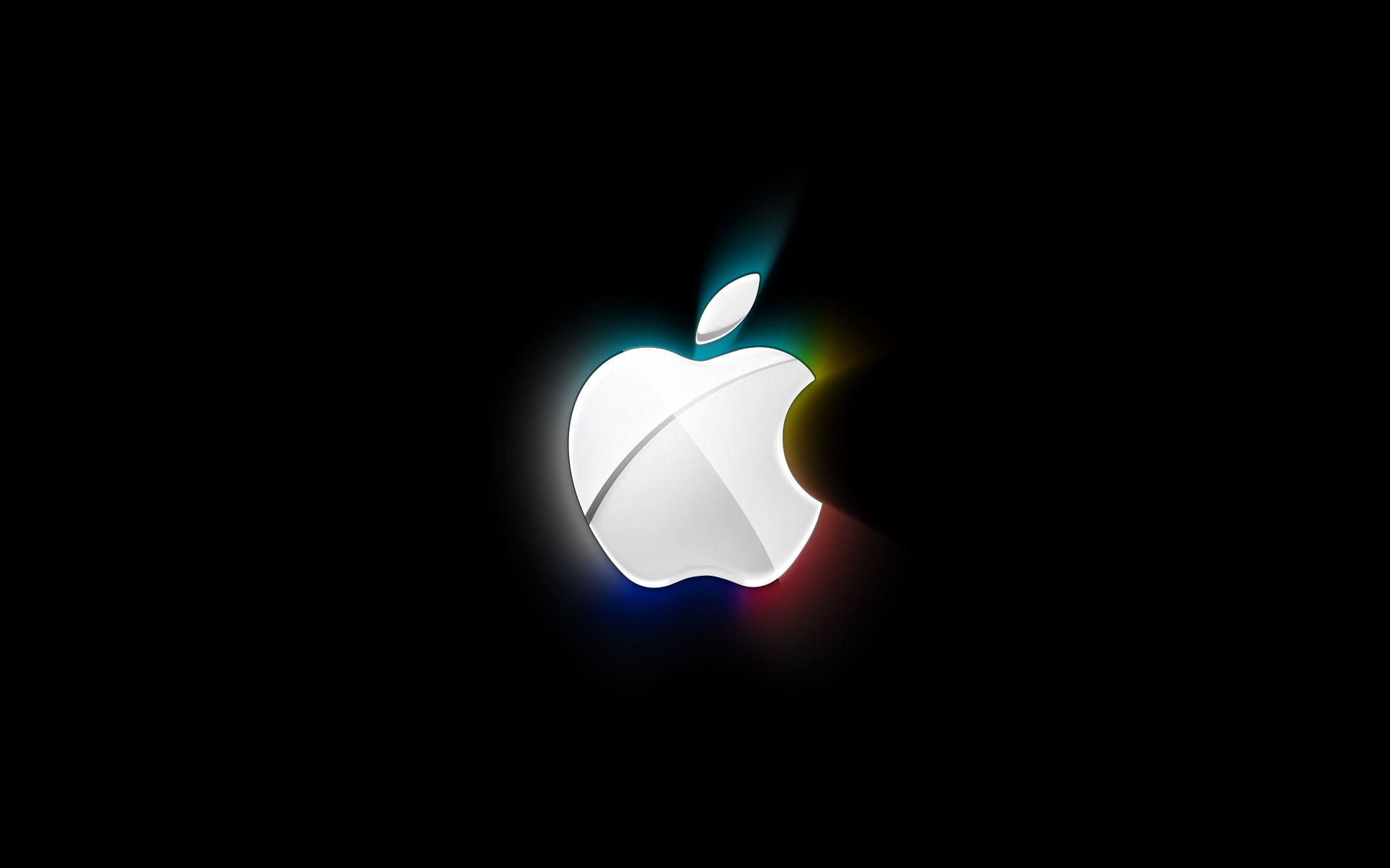 Apple Colorful Spectrum Shade Wallpaper HD
