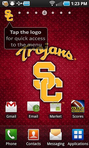 View bigger   USC Revolving Wallpaper for Android screenshot