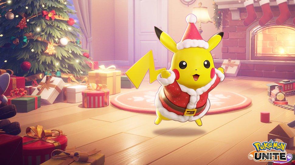Pokmon UNITE Holiday Wallpaper Download for your device Play