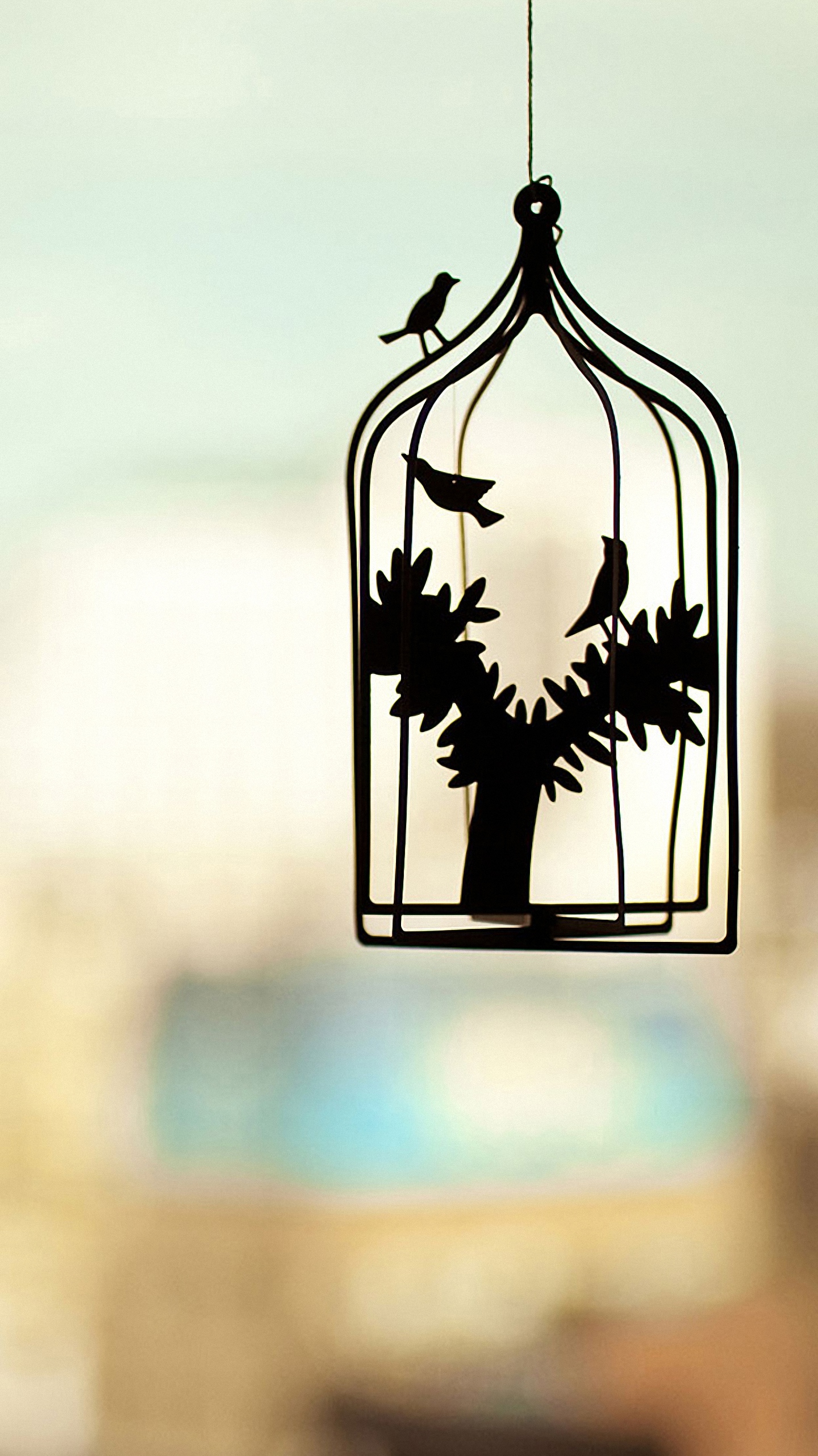 Your Lg G4 HD Abstract Birdcage Wallpaper