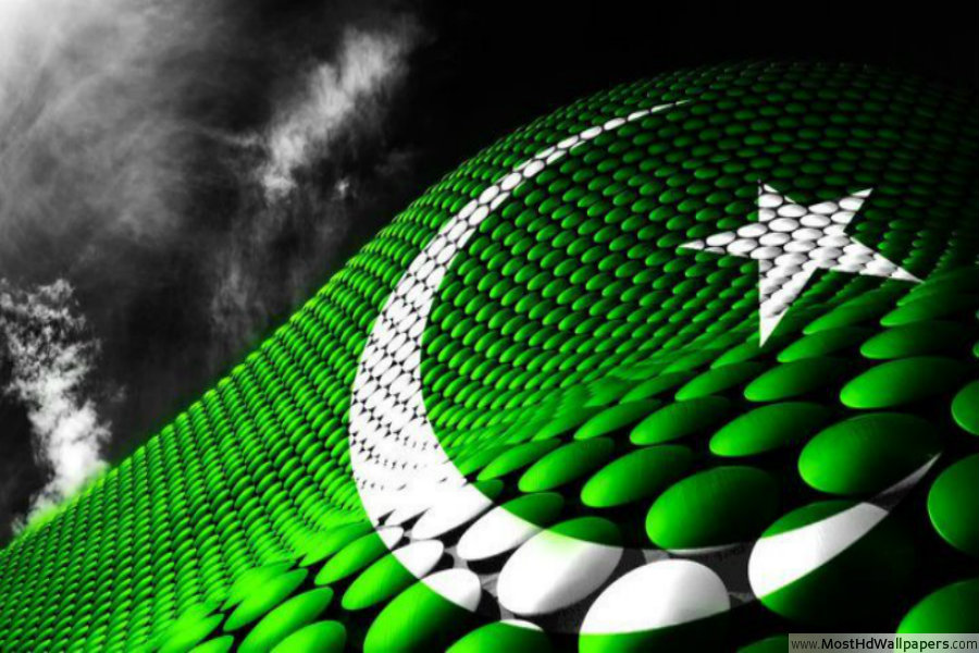 3d Pakistani Flag Most HD Wallpaper Pictures Desktop