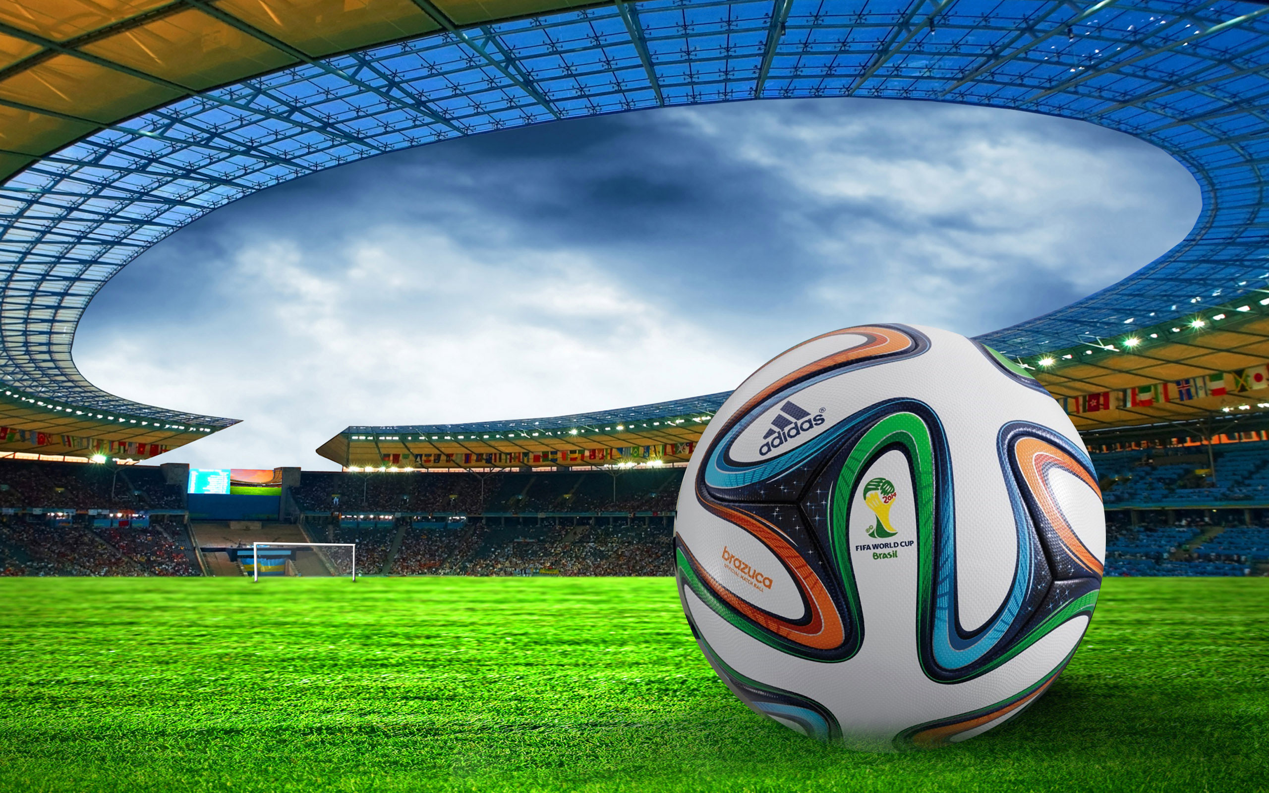 Fifa World Cup Brazil Football Wallpaper Desktop Background