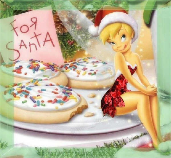Tinkerbell Christmas Tink Santa Claus Picture