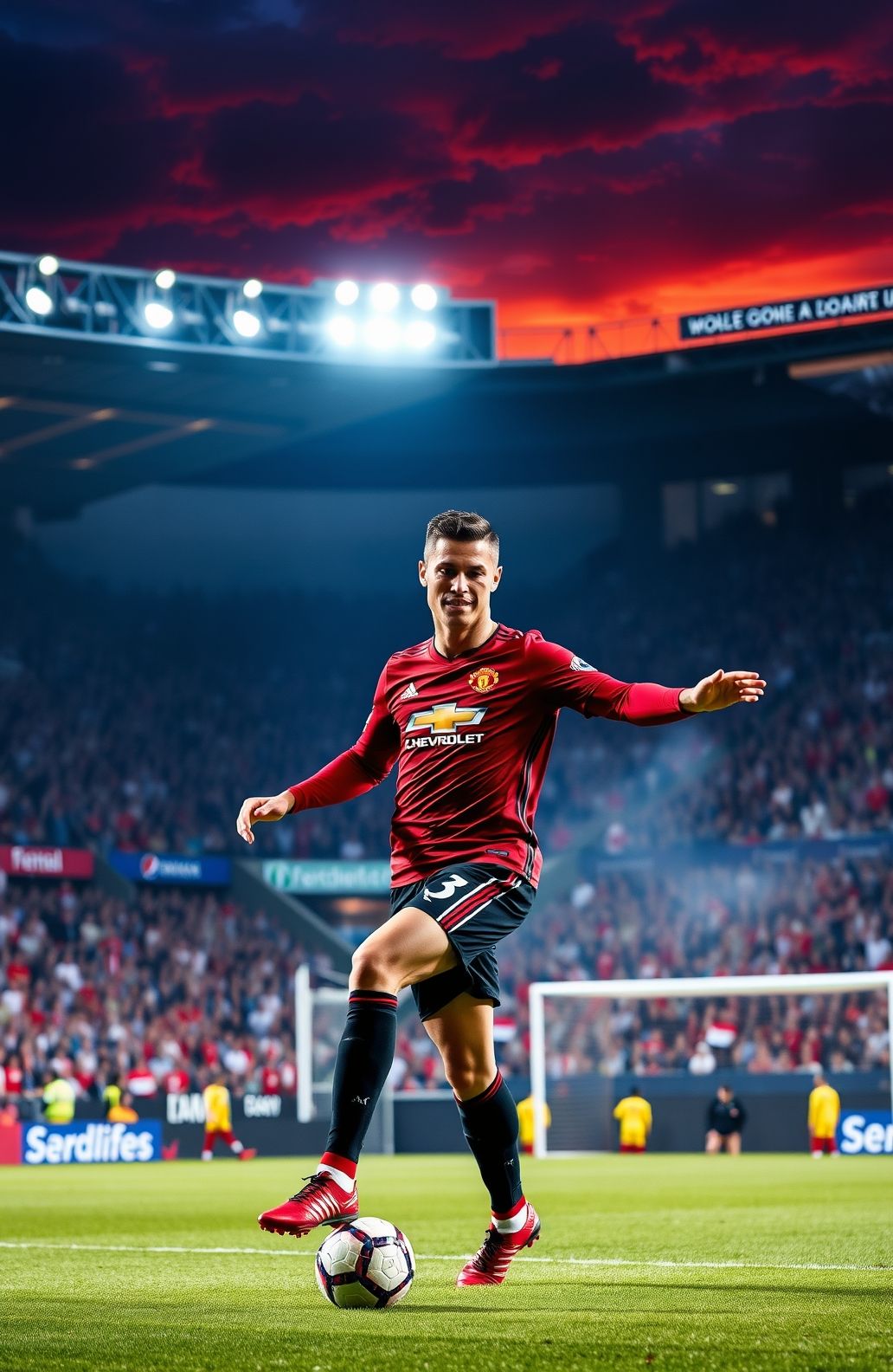 Cristiano Ronaldo Manchester United Wallpaper