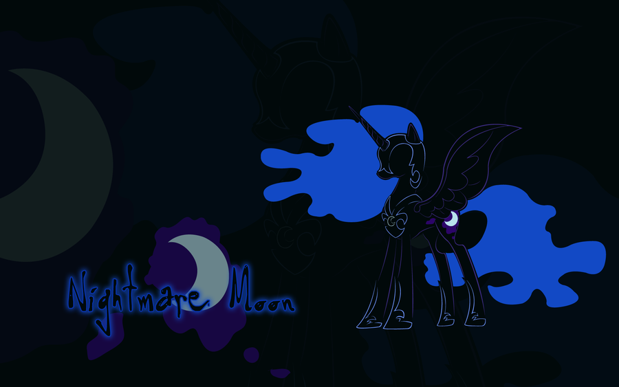 MLP Nightmare Moon Wallpaper by godoflight on deviantART