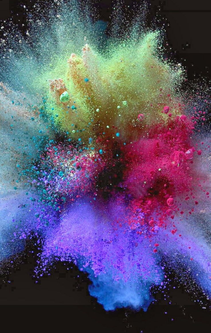 Paint Explosion Wallpaper