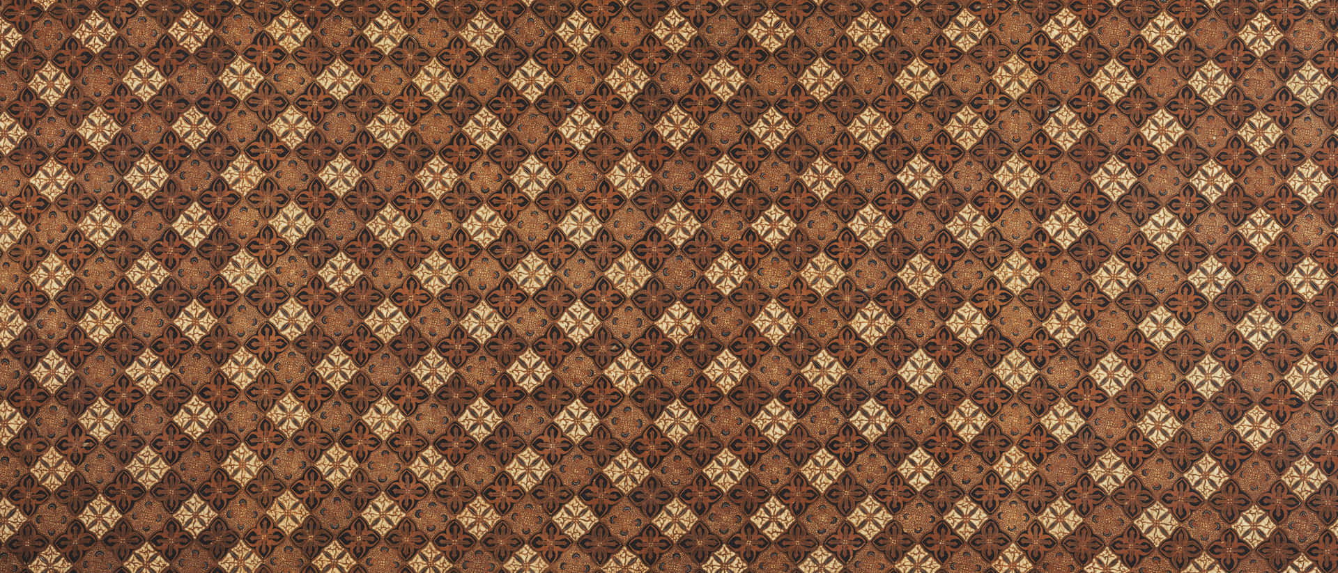 Intricate Brown Fabric Texture Wallpaper