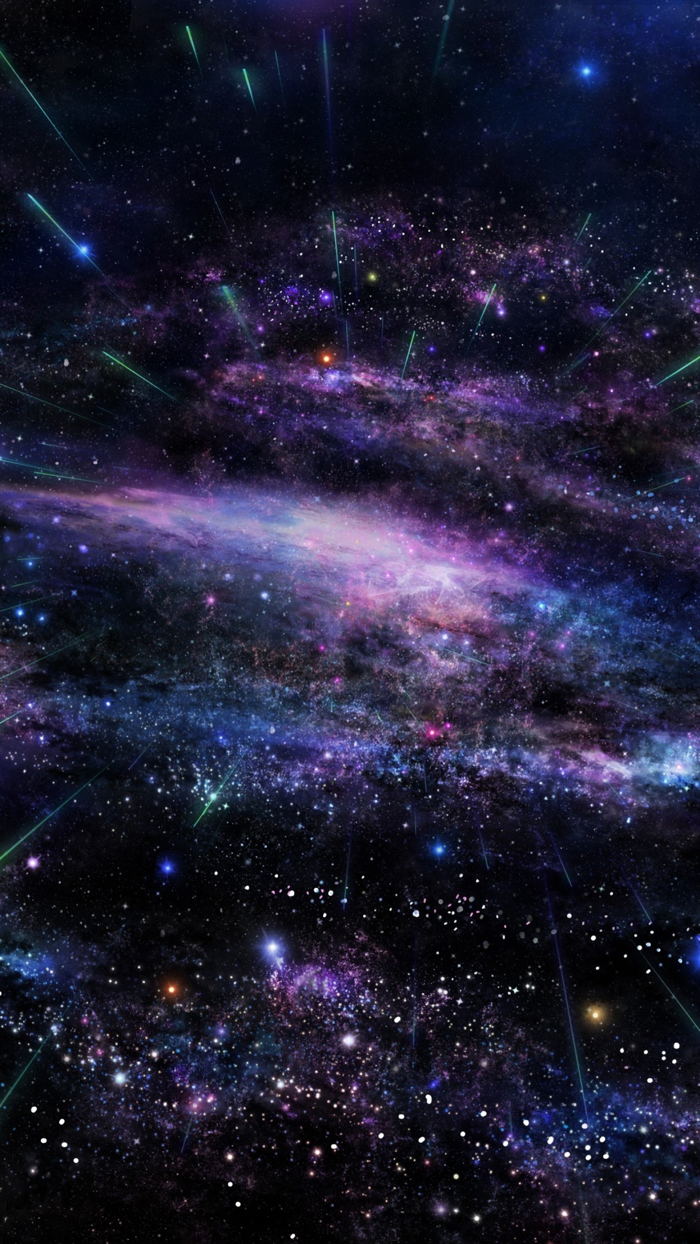 Art Star Tree Sky Space Wallpaper For Galaxy Note