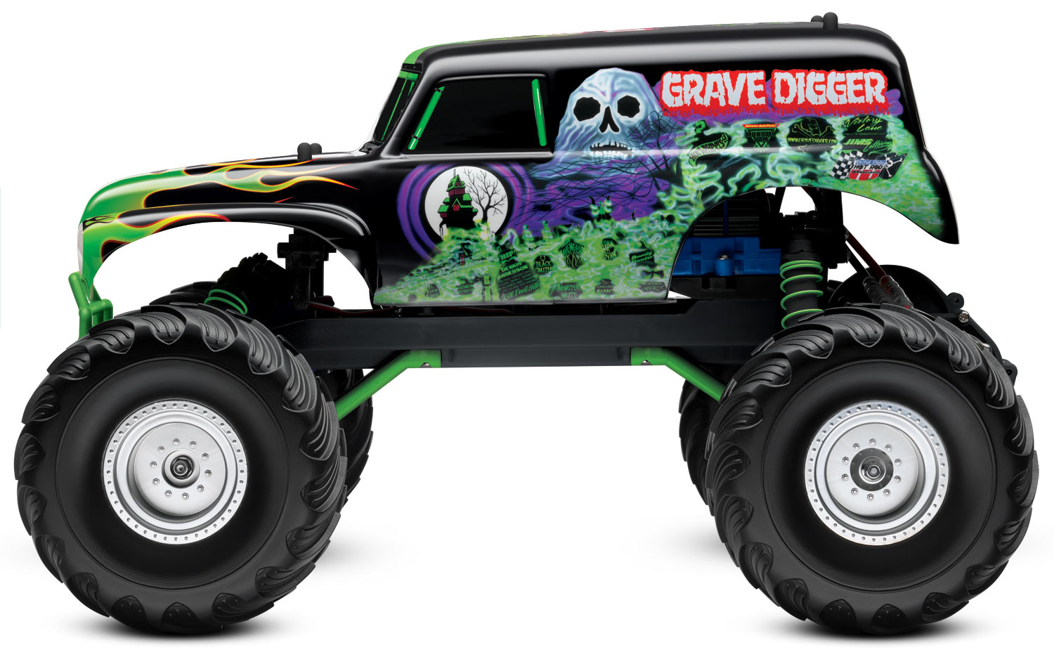 Traxxas Grave Digger Stampede Monster Truck Rcca Radio Control Rc