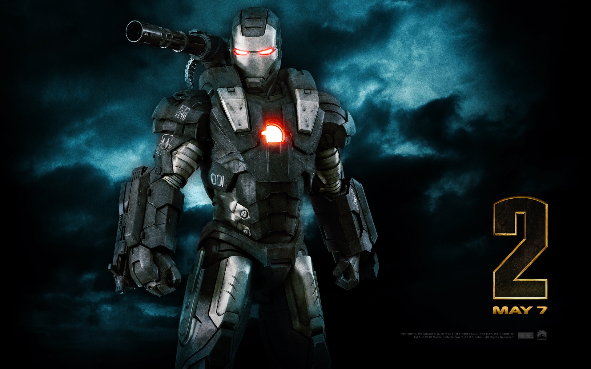 Iron Man 2   War Machine desktop wallpaper