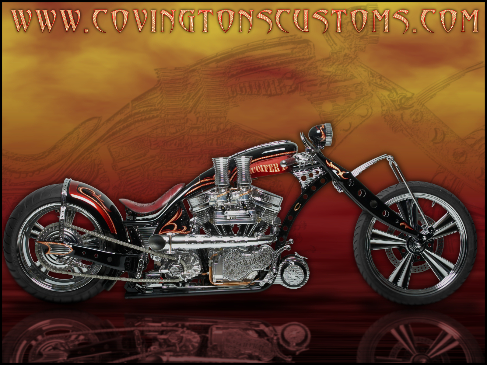 Covingtons Custom Motorcycle Wallpaper bg30jpg