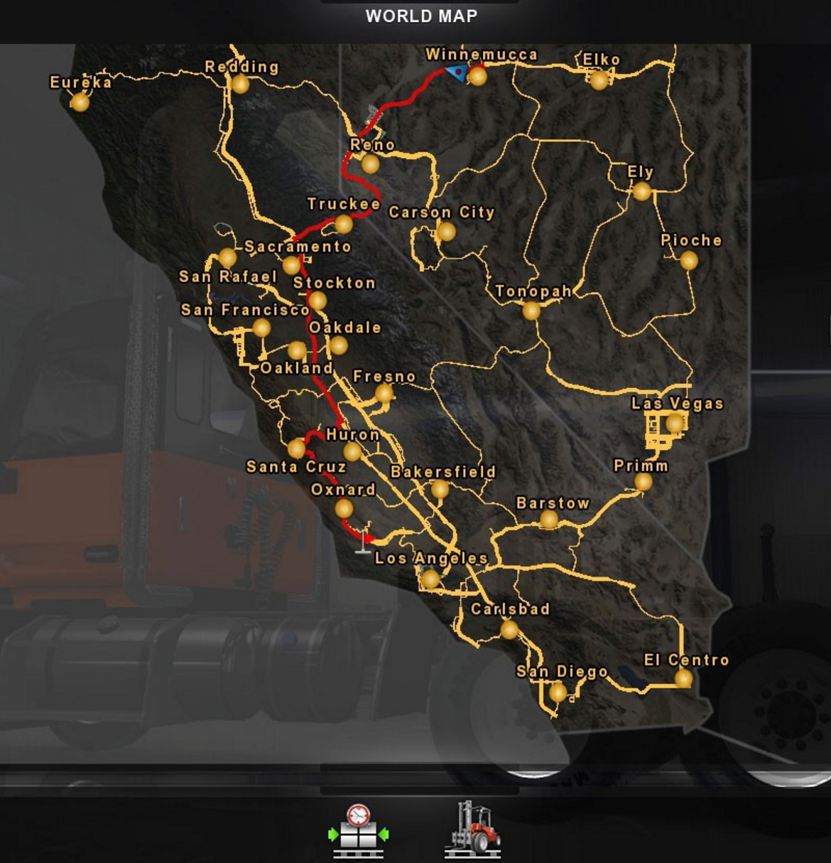 Satellite Image Background For The Map Ats Euro Truck Simulator