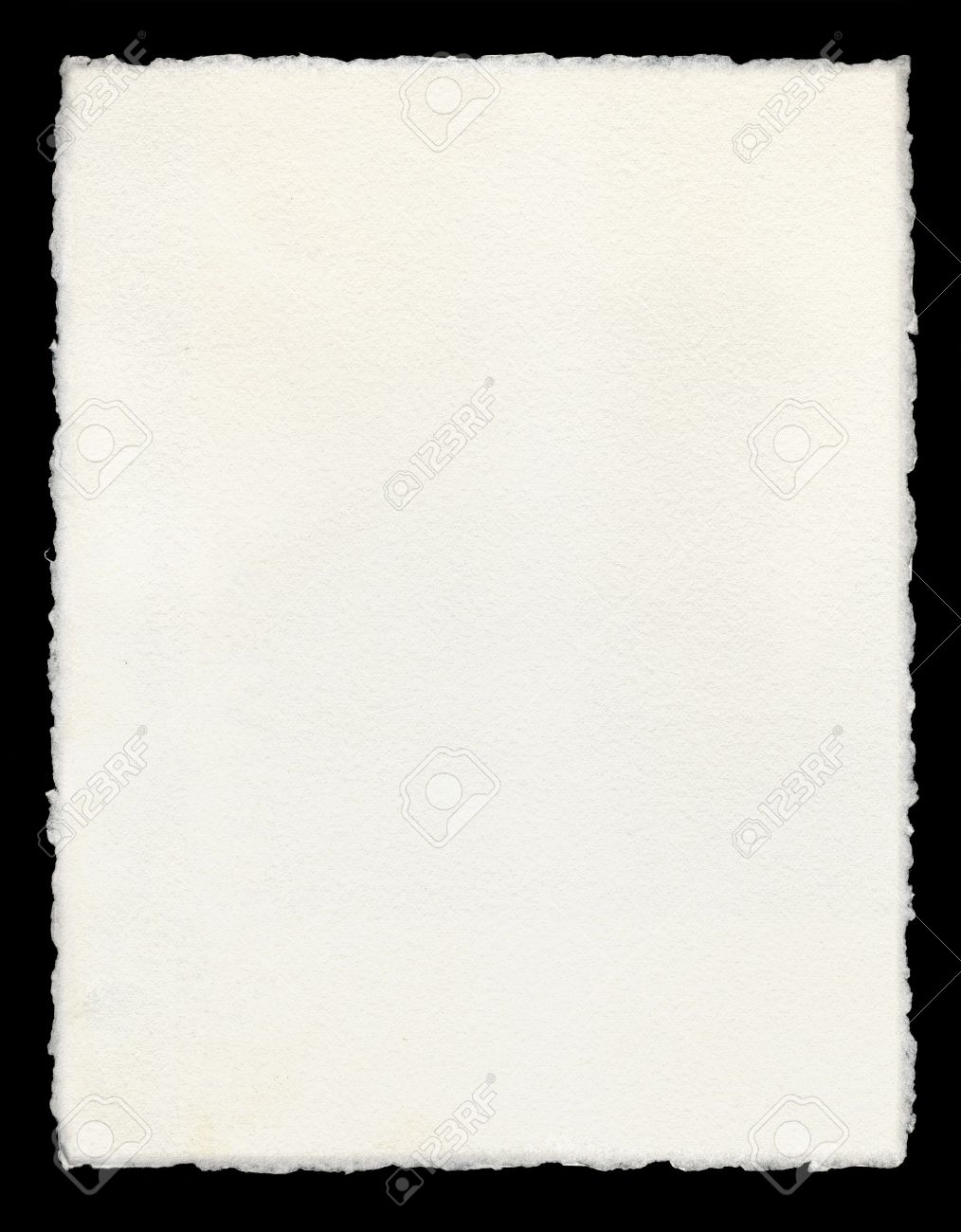 Free download Watercolor Paper With True Deckled Edges Stock Photo