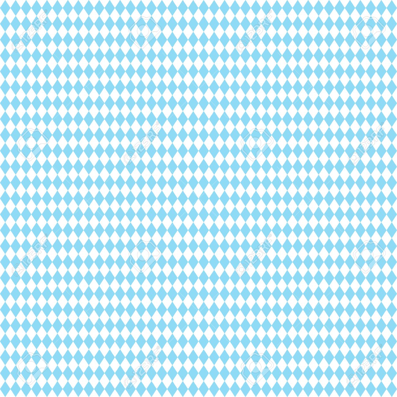 Oktoberfest Background With Seamless Blue White Checkered Pattern