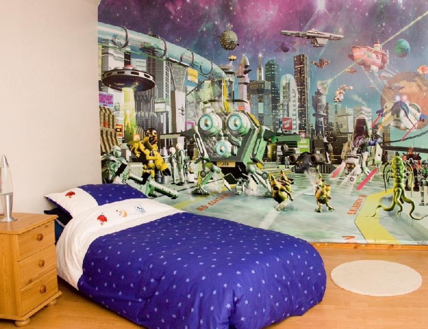 Boys Bedroom Mural Ideas Wallpaper Home Holic