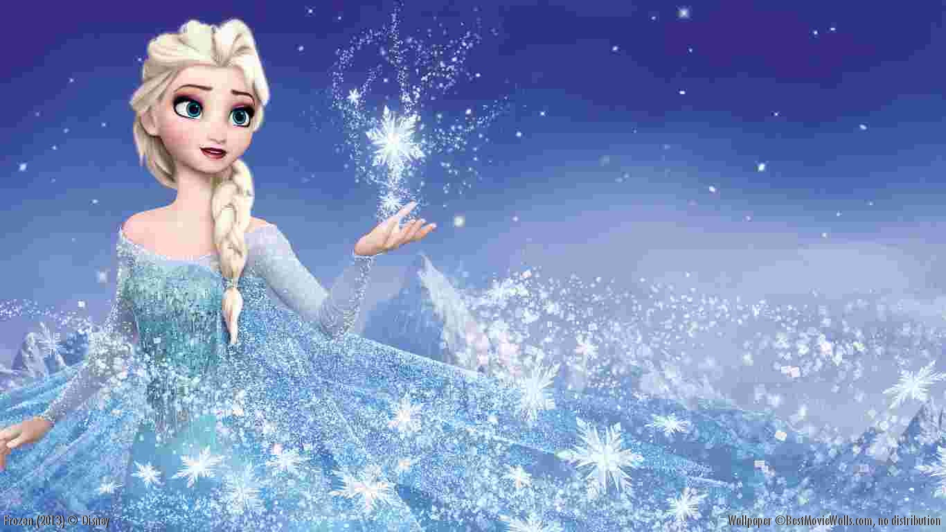 elsa frozen   Elsa the Snow Queen Photo 37380822 1366x768