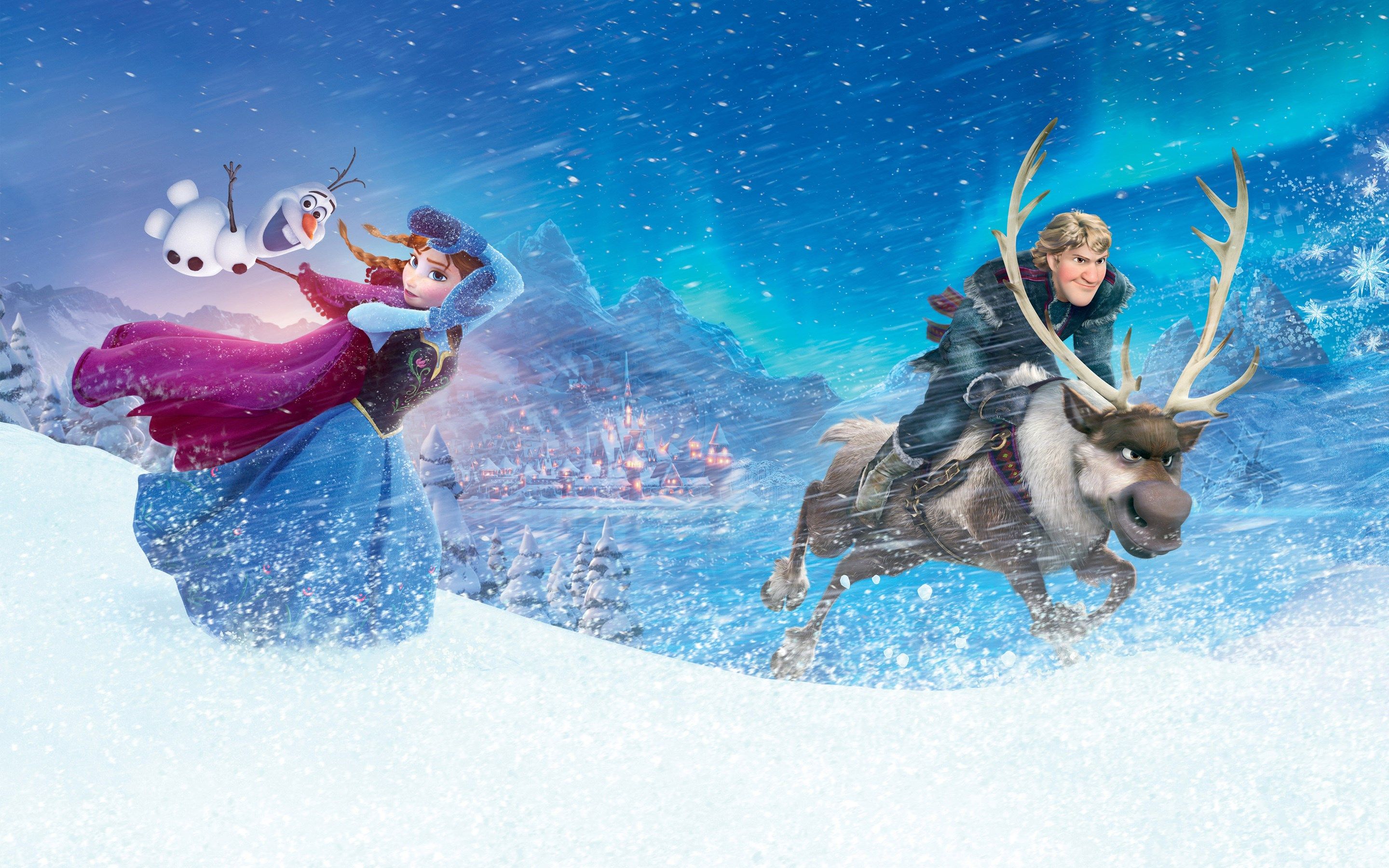 Frozen Theme Background Image Category With
